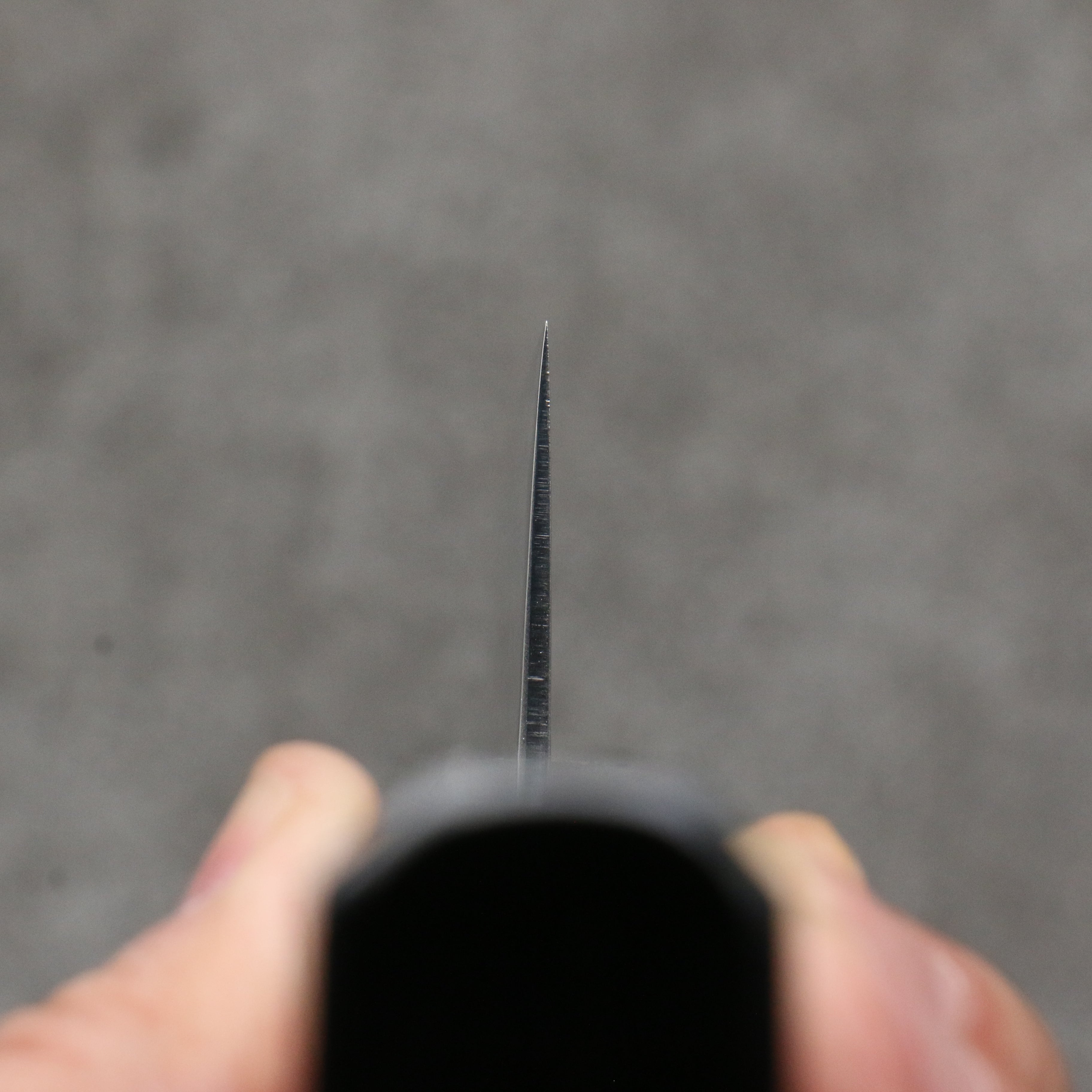 Kajin Cobalt Special Steel Damascus Gyuto 210mm Dark Blue and Gold Lacquered Handle - Japanny - Best Japanese Knife