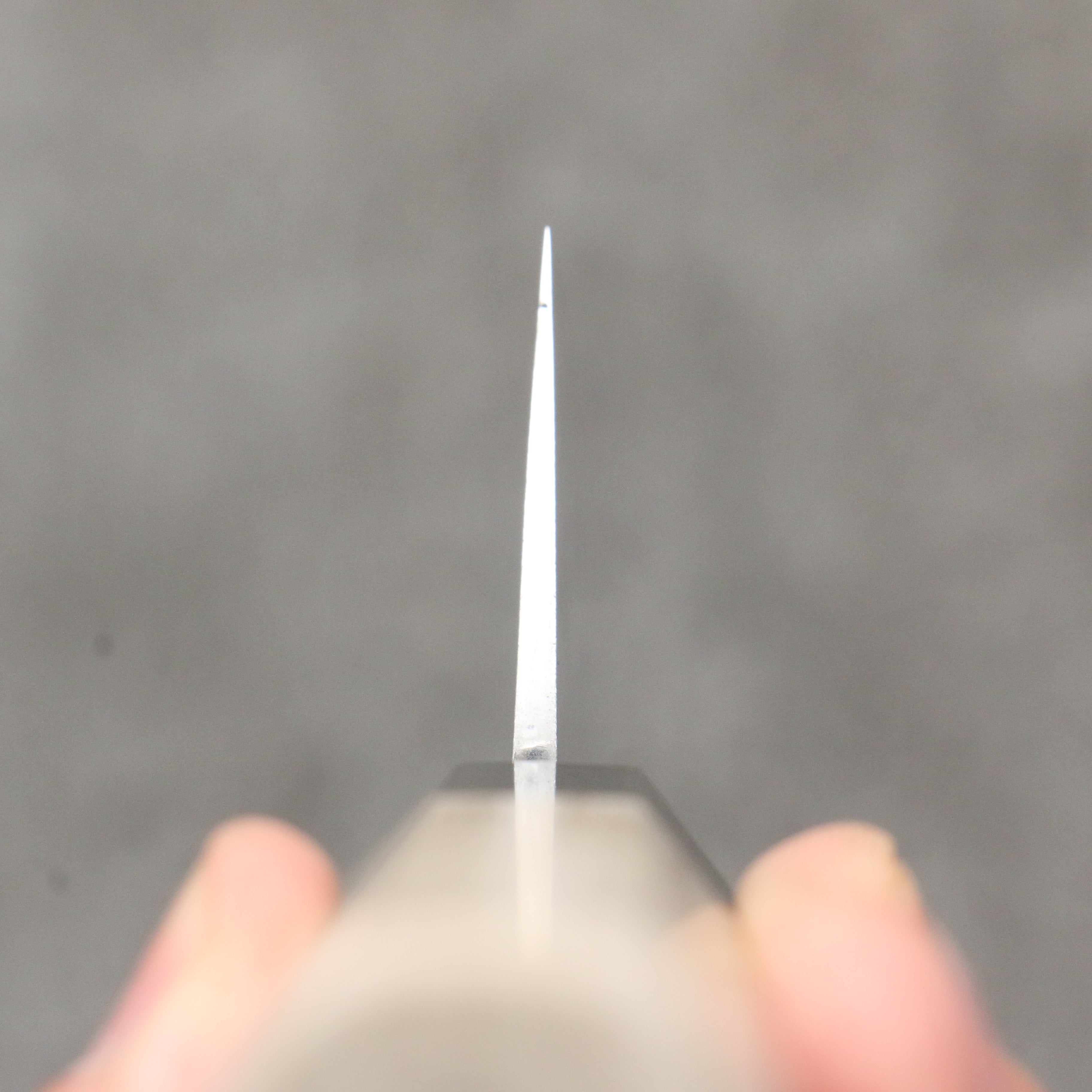 Kikuzuki Silver Steel No.3 Bokashi Kiritsuke Santoku 180mm Magnolia Handle - Japanny - Best Japanese Knife