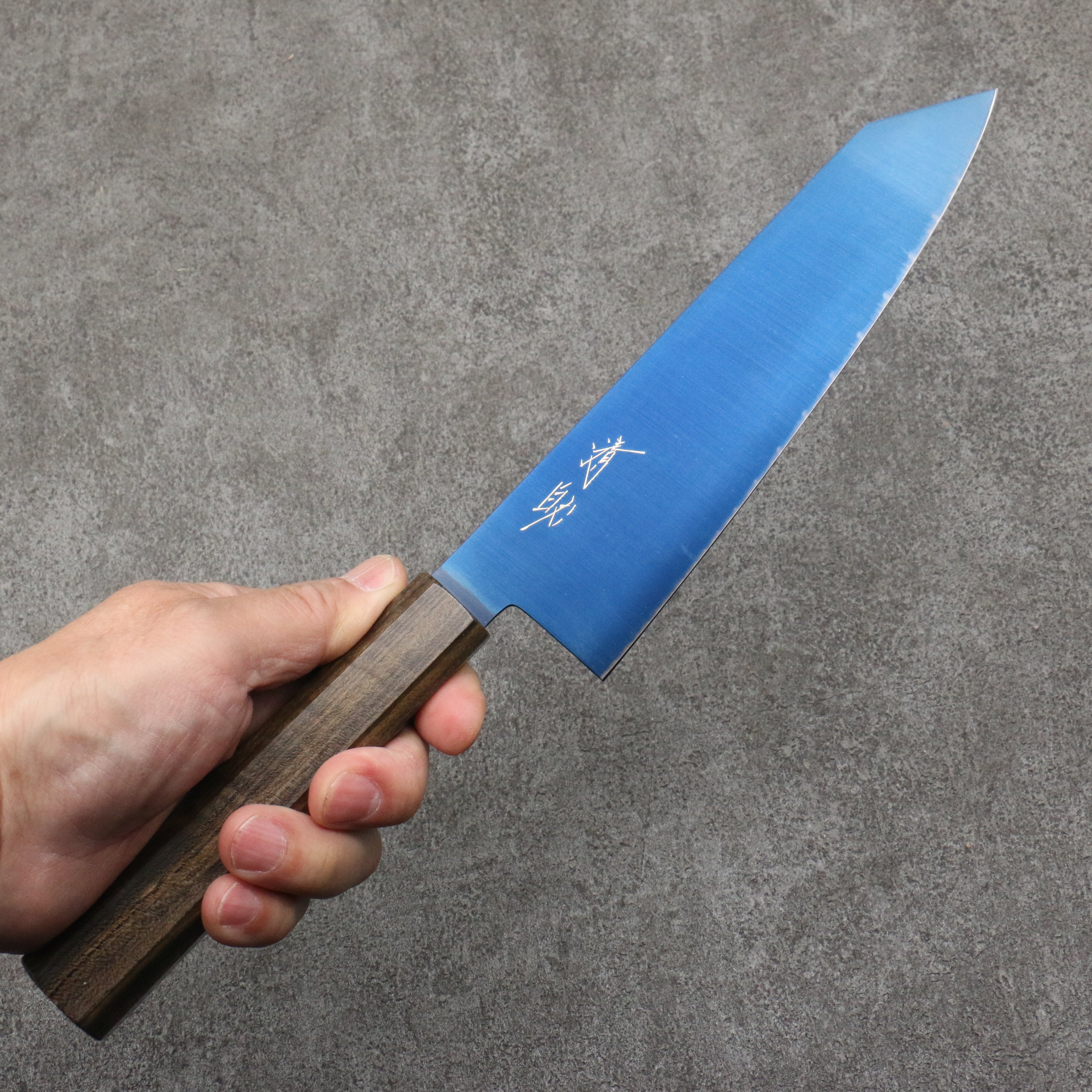 Seisuke SK-85 Ion plating Kiritsuke Santoku 180mm Sandalwood Handle - Japanny - Best Japanese Knife