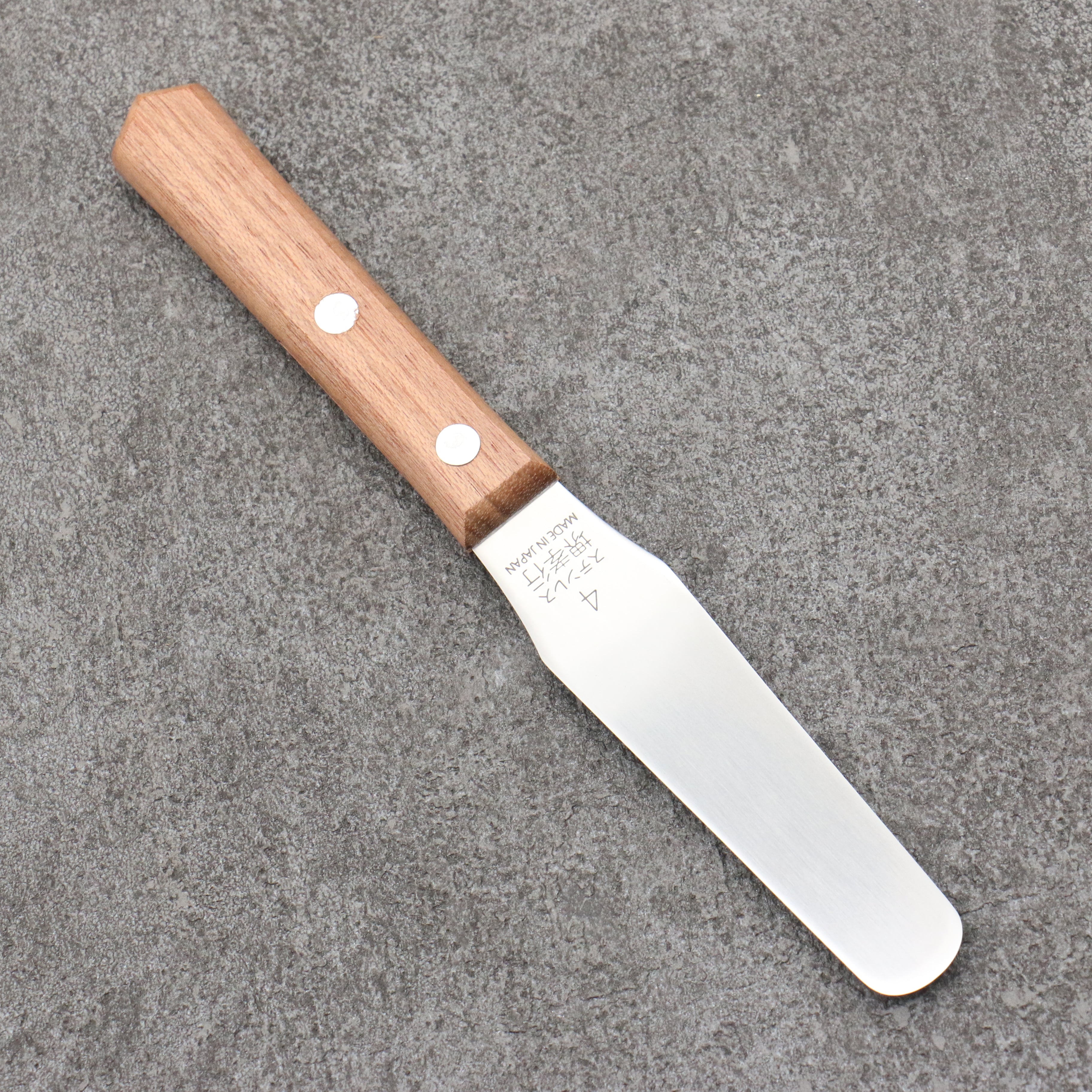 Sakai Takayuki Spatula Stainless Steel No. 4 100mm - Japanny - Best Japanese Knife