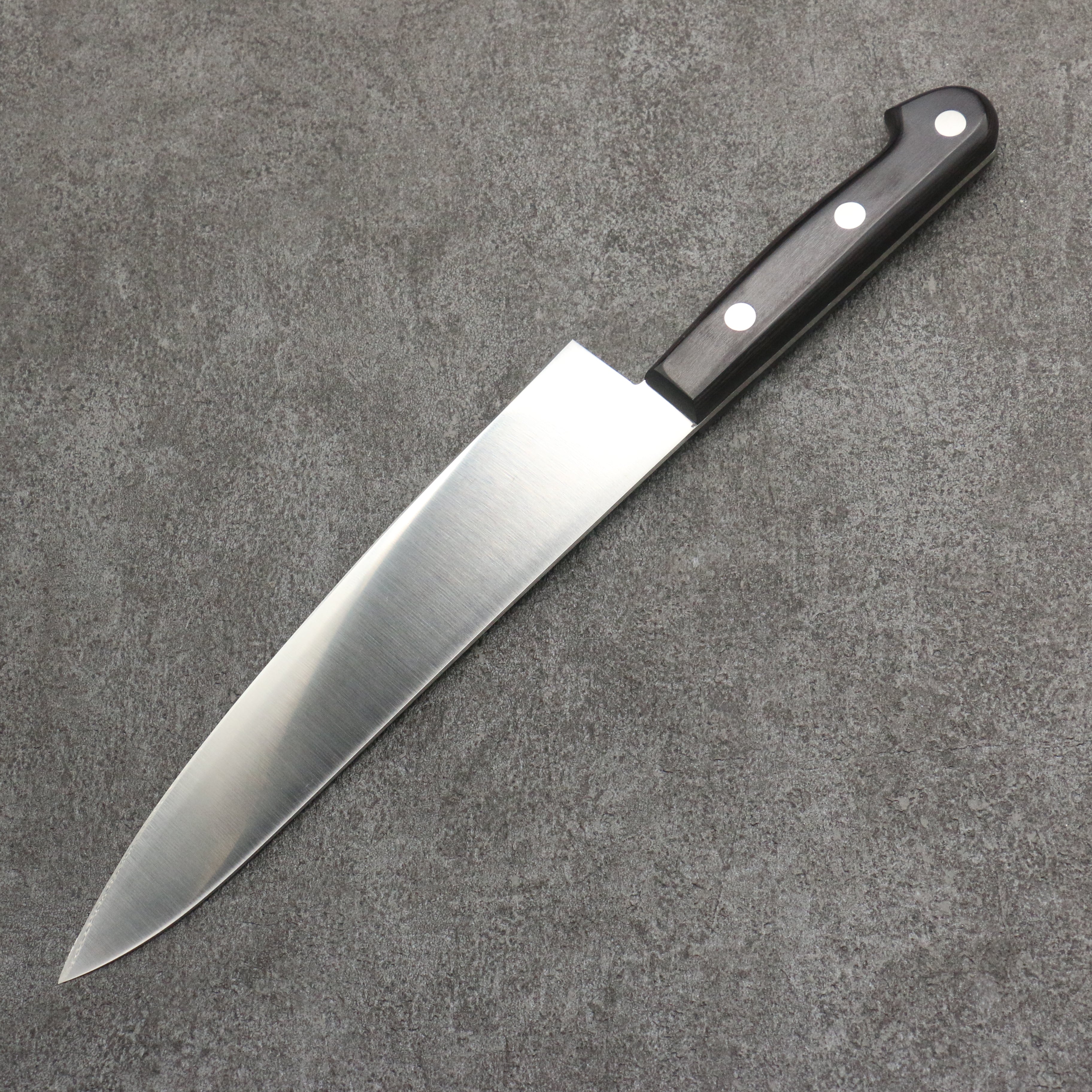 Sakai Takayuki Grand Chef Swedish Steel-stn Gyuto 210mm Black Pakka wood Handle - Japanny - Best Japanese Knife