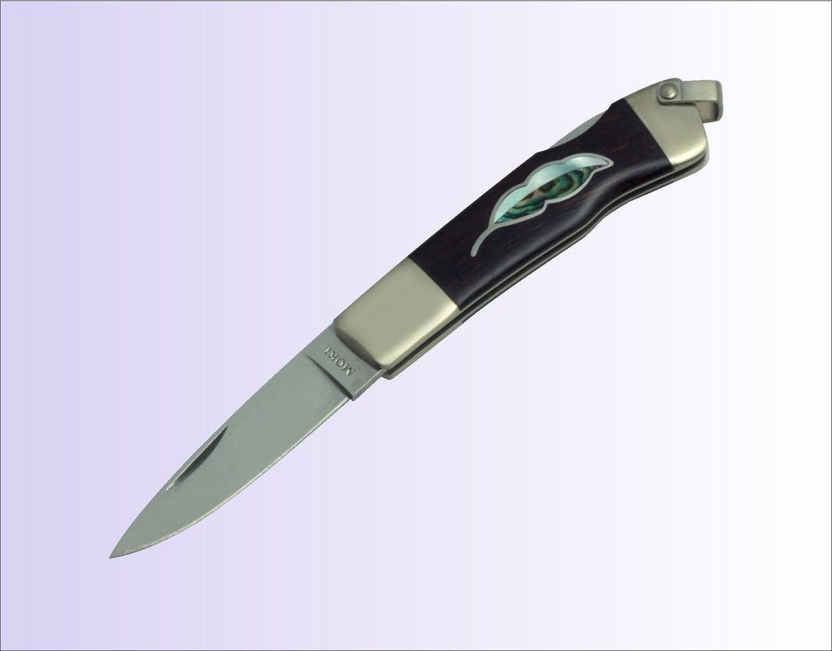 Moki Leaf Pocket Knife – Seisuke Knife
