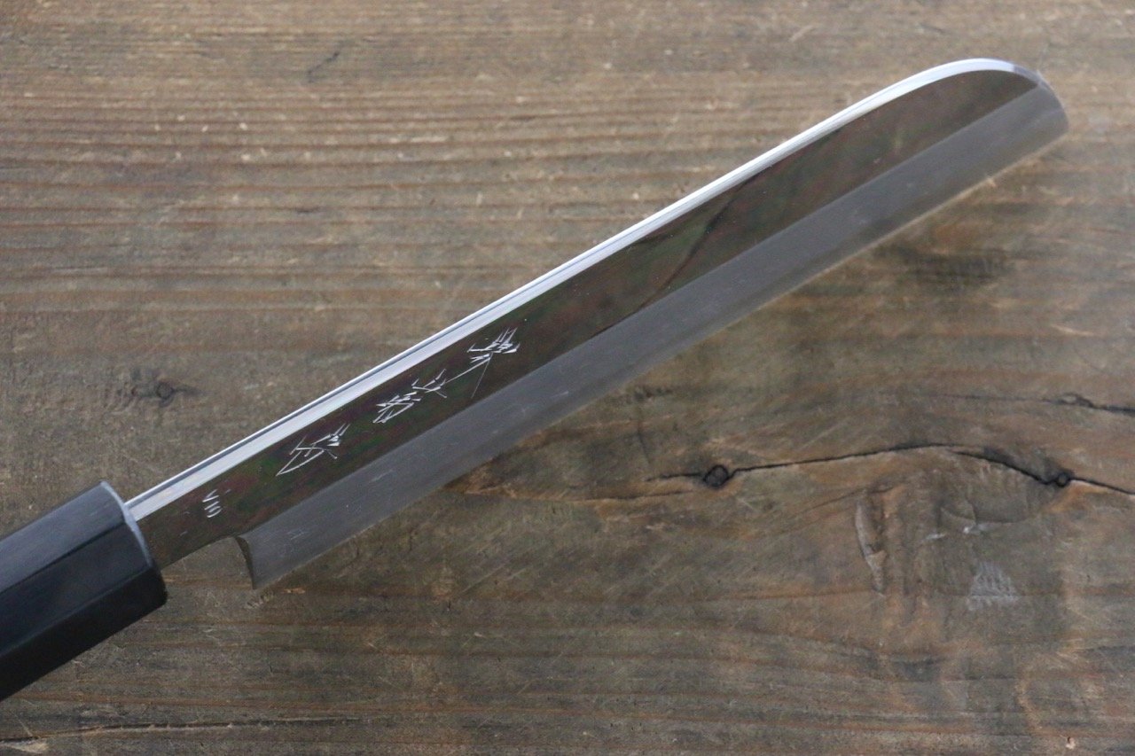 Kikumori VG10 Mirrored Finish Kamagata Usuba Japanese Chef Knife 180mm - Japanny - Best Japanese Knife