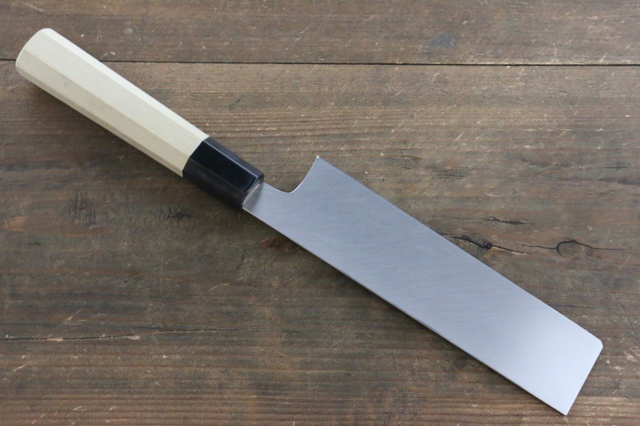 Kikumori VG10 Mirrored Finish Usuba Japanese Chef Knife 180mm - Japanny - Best Japanese Knife