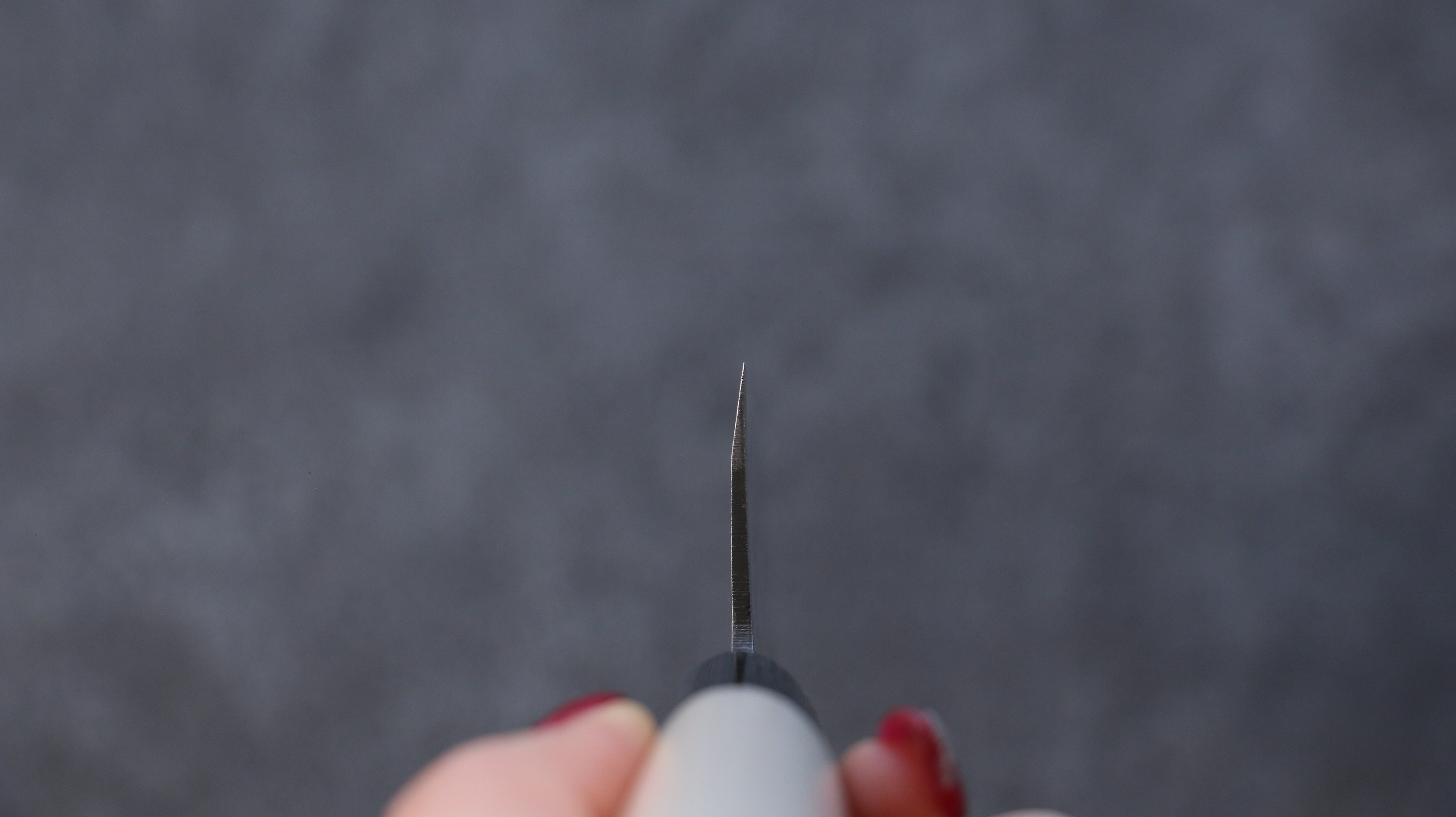 Hideo Kitaoka Blue Steel No.2 Damascus Honesuki Boning 150mm Magnolia Handle - Japanny - Best Japanese Knife