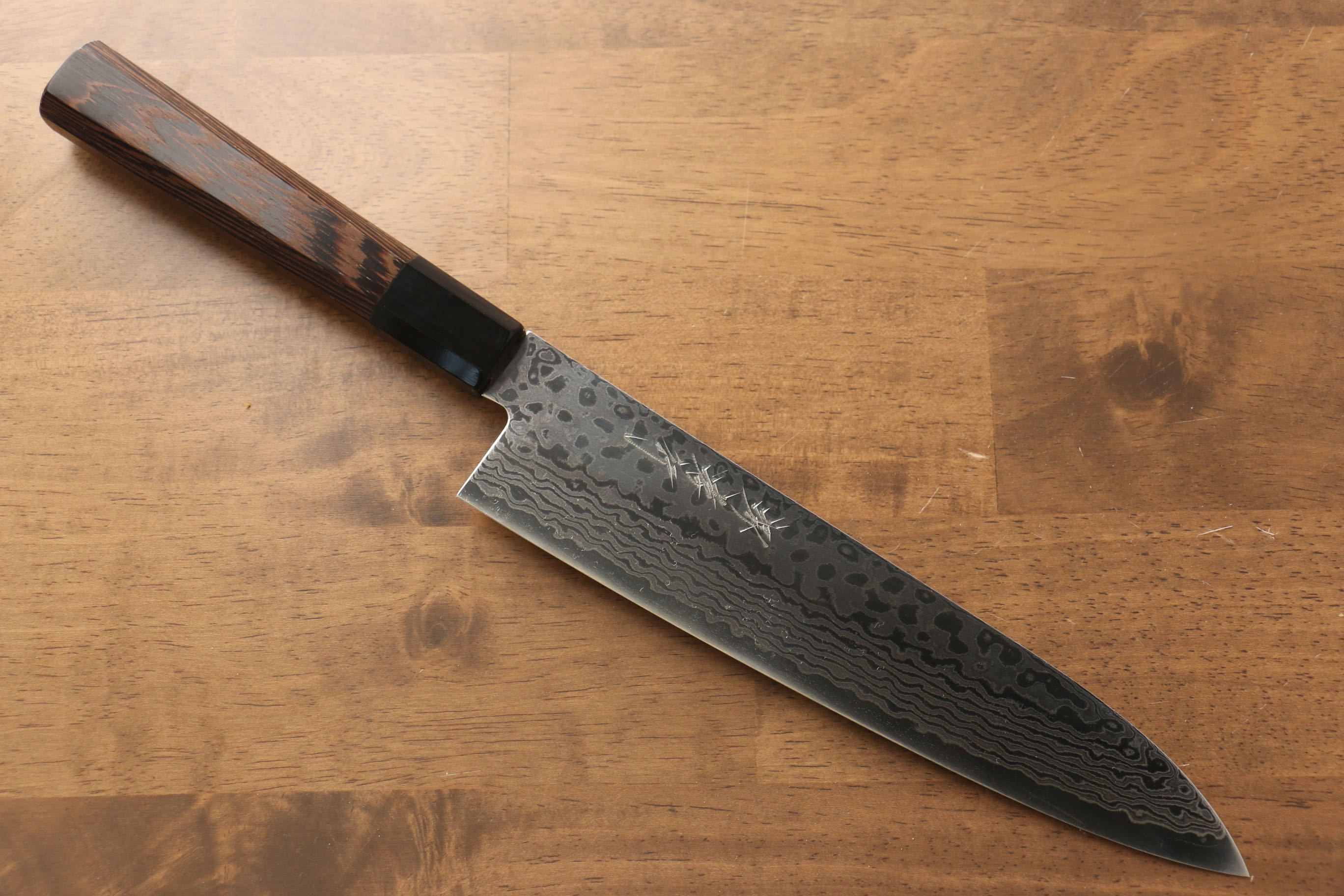 Sakai Takayuki Galaxy ZA-18 Damascus Gyuto 210mm Wenge Handle - Japanny - Best Japanese Knife