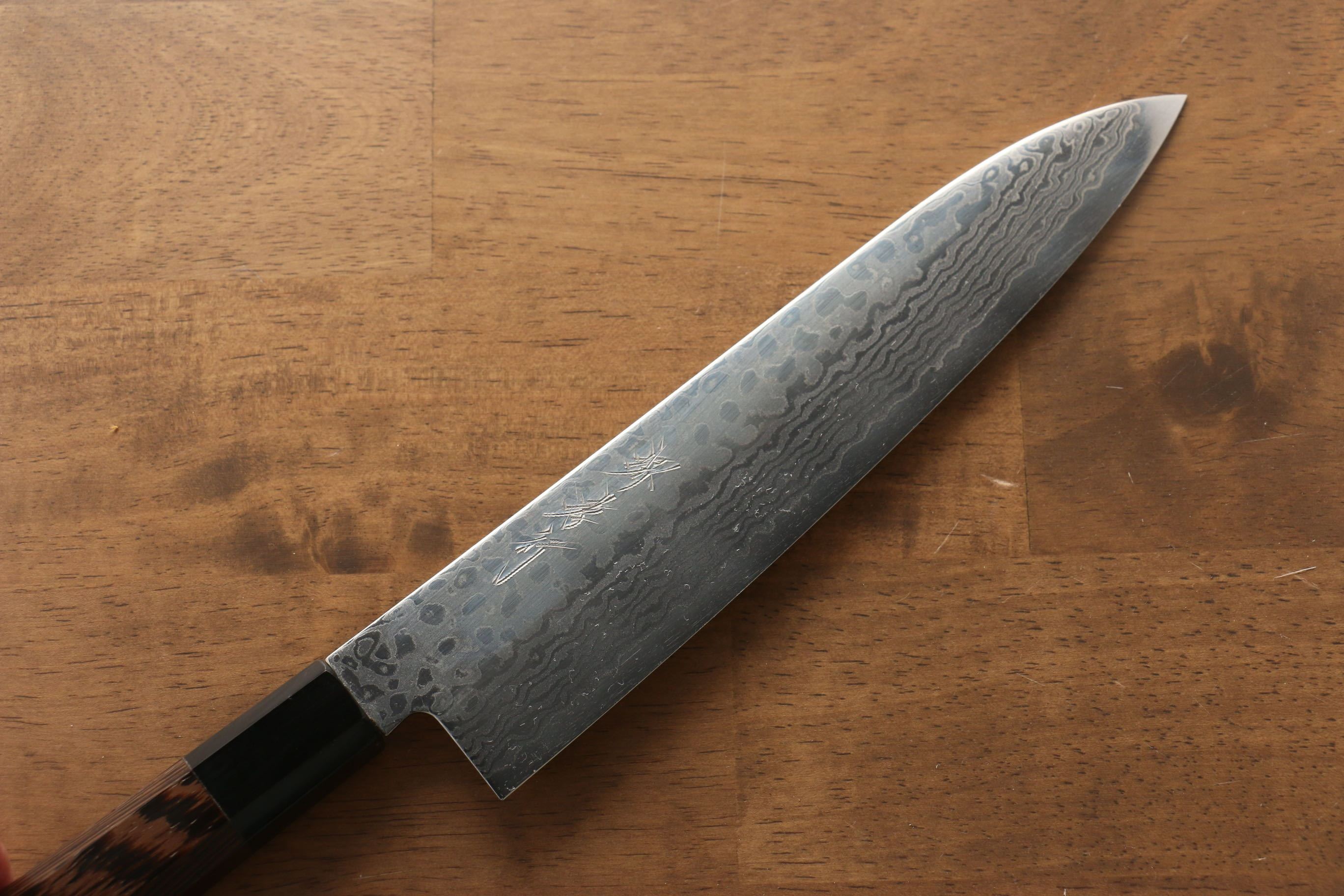 Sakai Takayuki Galaxy ZA-18 Damascus Gyuto 210mm Wenge Handle - Japanny - Best Japanese Knife
