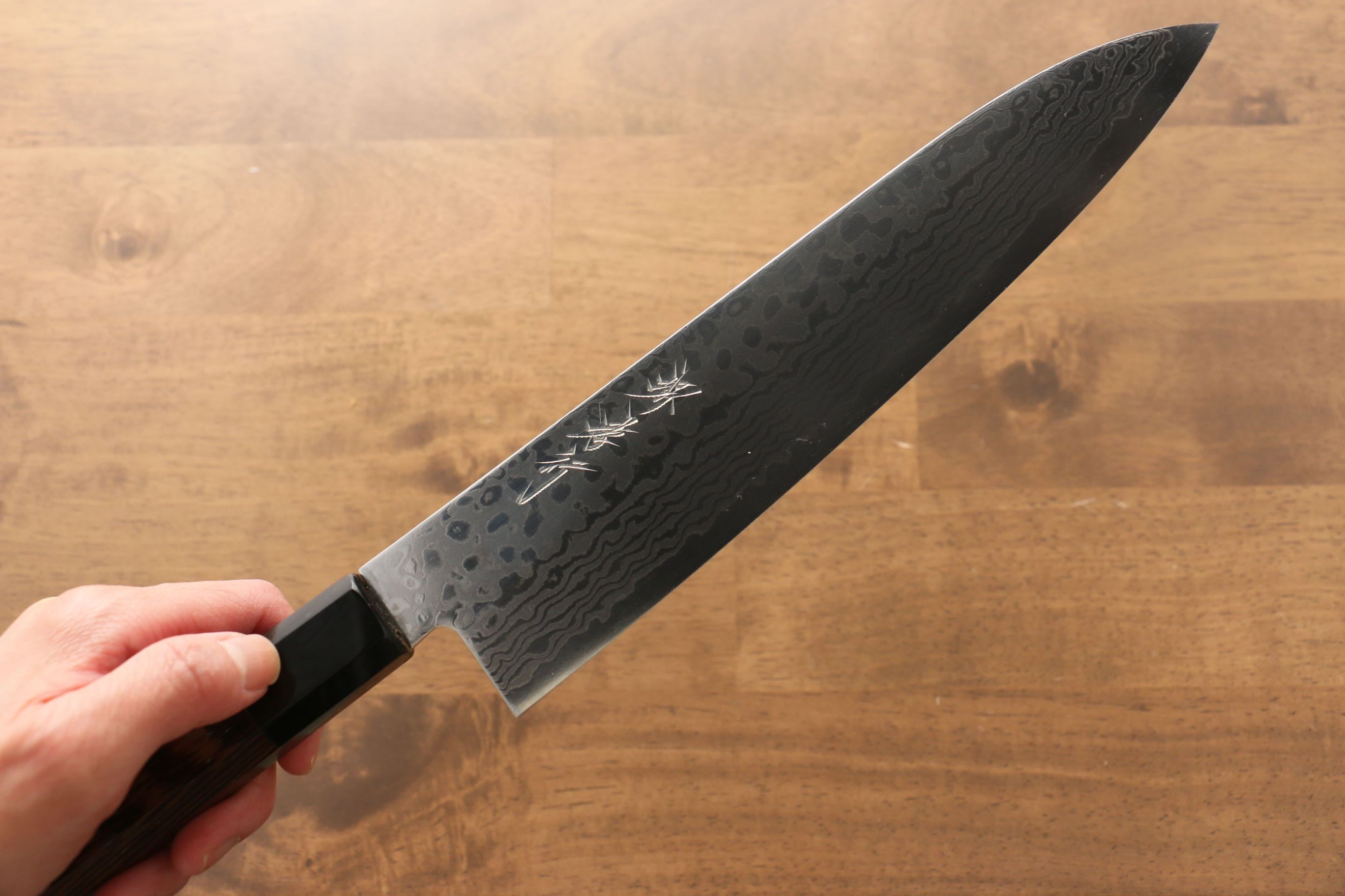 Sakai Takayuki Galaxy ZA-18 Damascus Gyuto 210mm Wenge Handle - Japanny - Best Japanese Knife