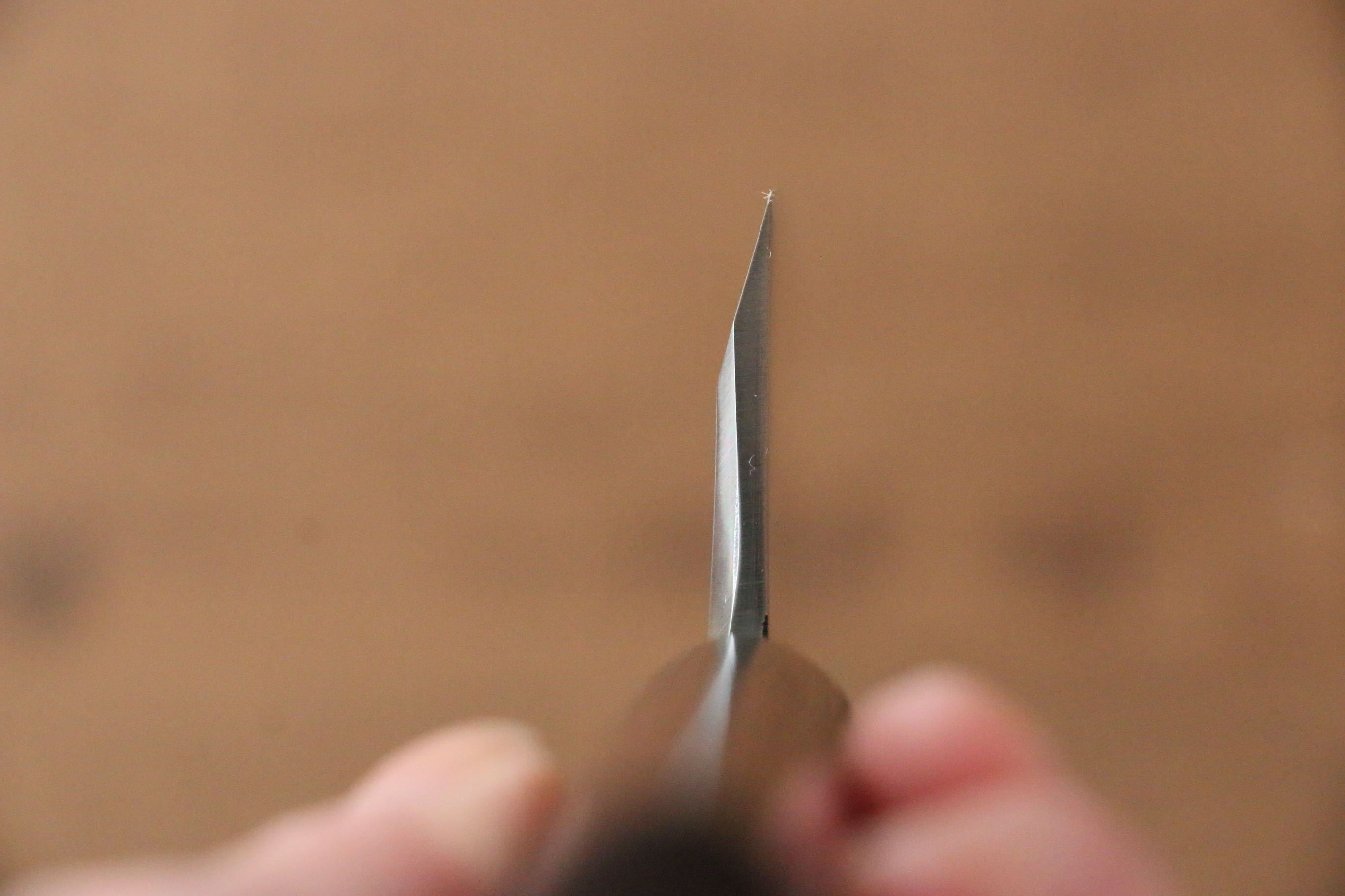 Jikko Silver Steel No.3 Deba 120mm Shitan Handle - Japanny - Best Japanese Knife