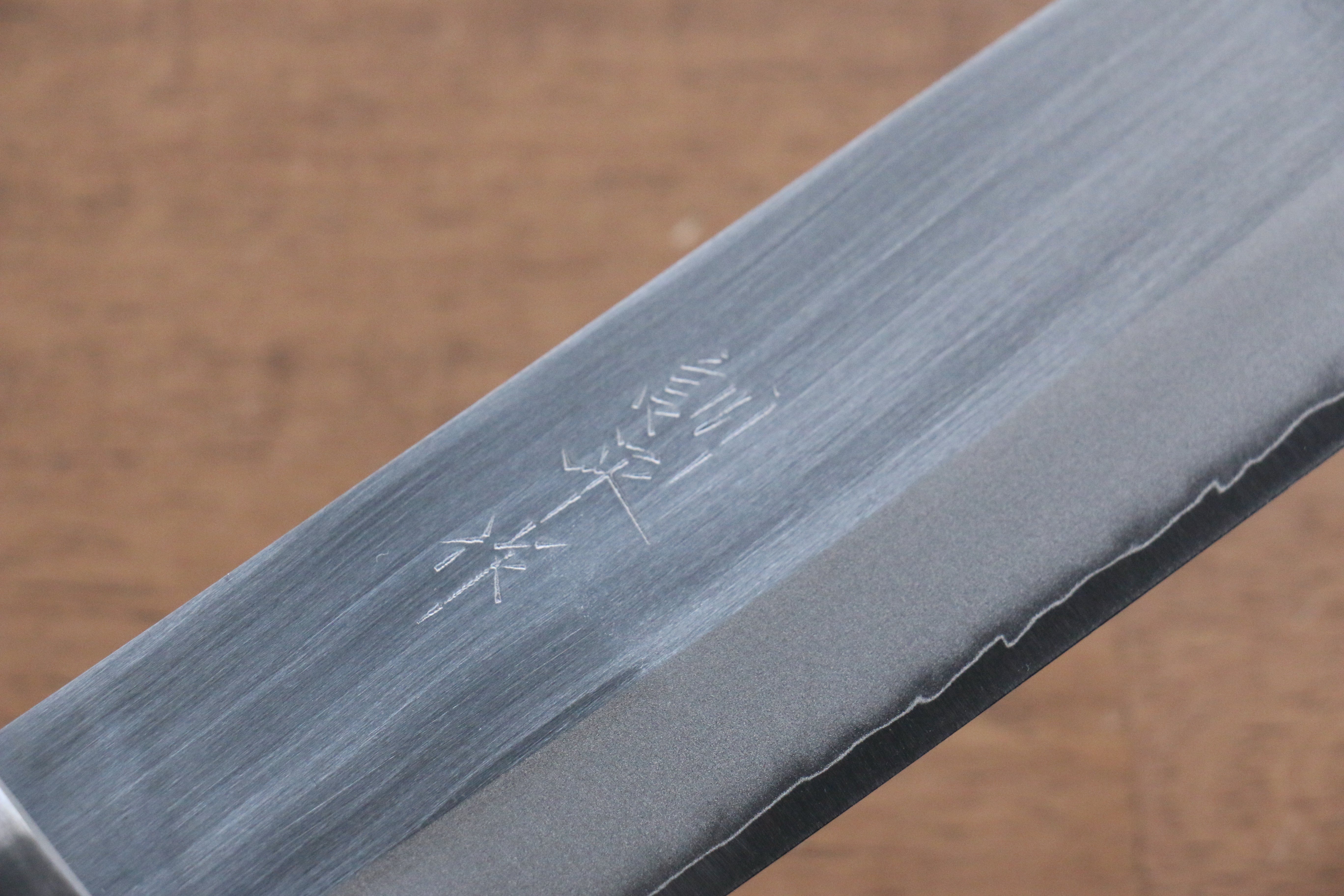 Kunihira VG1 Migaki Finished Usuba 165mm Blue Pakka wood Handle - Japanny - Best Japanese Knife