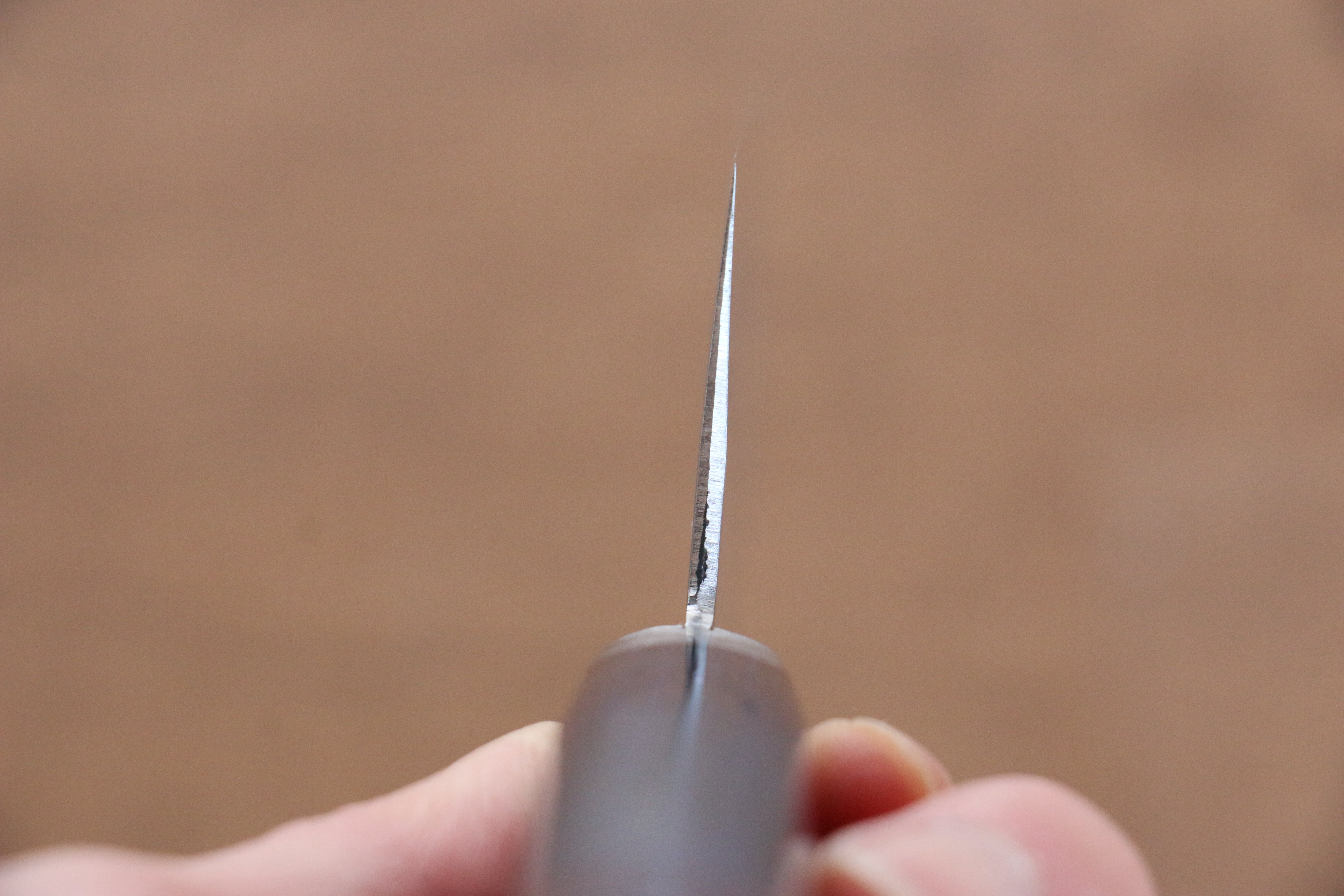 Kunihira Sairyu VG10 Damascus Santoku 170mm Blue Pakka wood Handle - Japanny - Best Japanese Knife