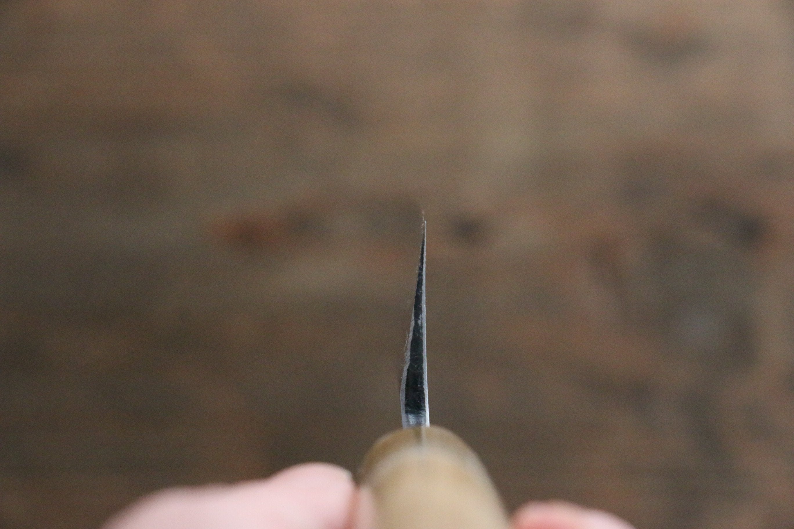 Masamoto Hongasumi White Steel No.2 Kakugata Usuba 180mm Magnolia Handle - Japanny - Best Japanese Knife