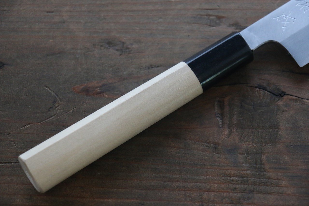 Sukenari White Steel No.2 Hongasumi Mukimono 180mm Magnolia Handle - Japanny - Best Japanese Knife