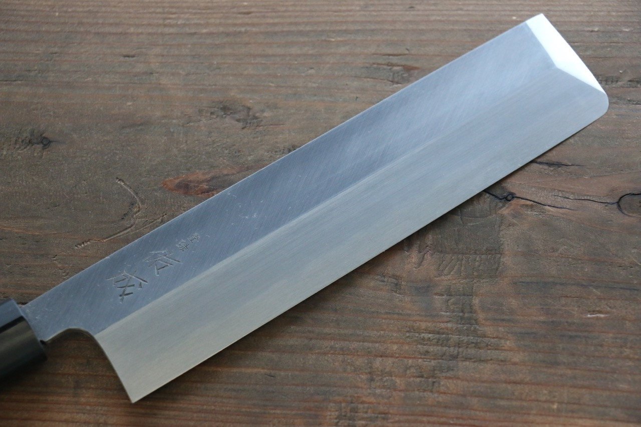 Sukenari White Steel No.2 Hongasumi Usuba Magnolia Handle - Japanny - Best Japanese Knife