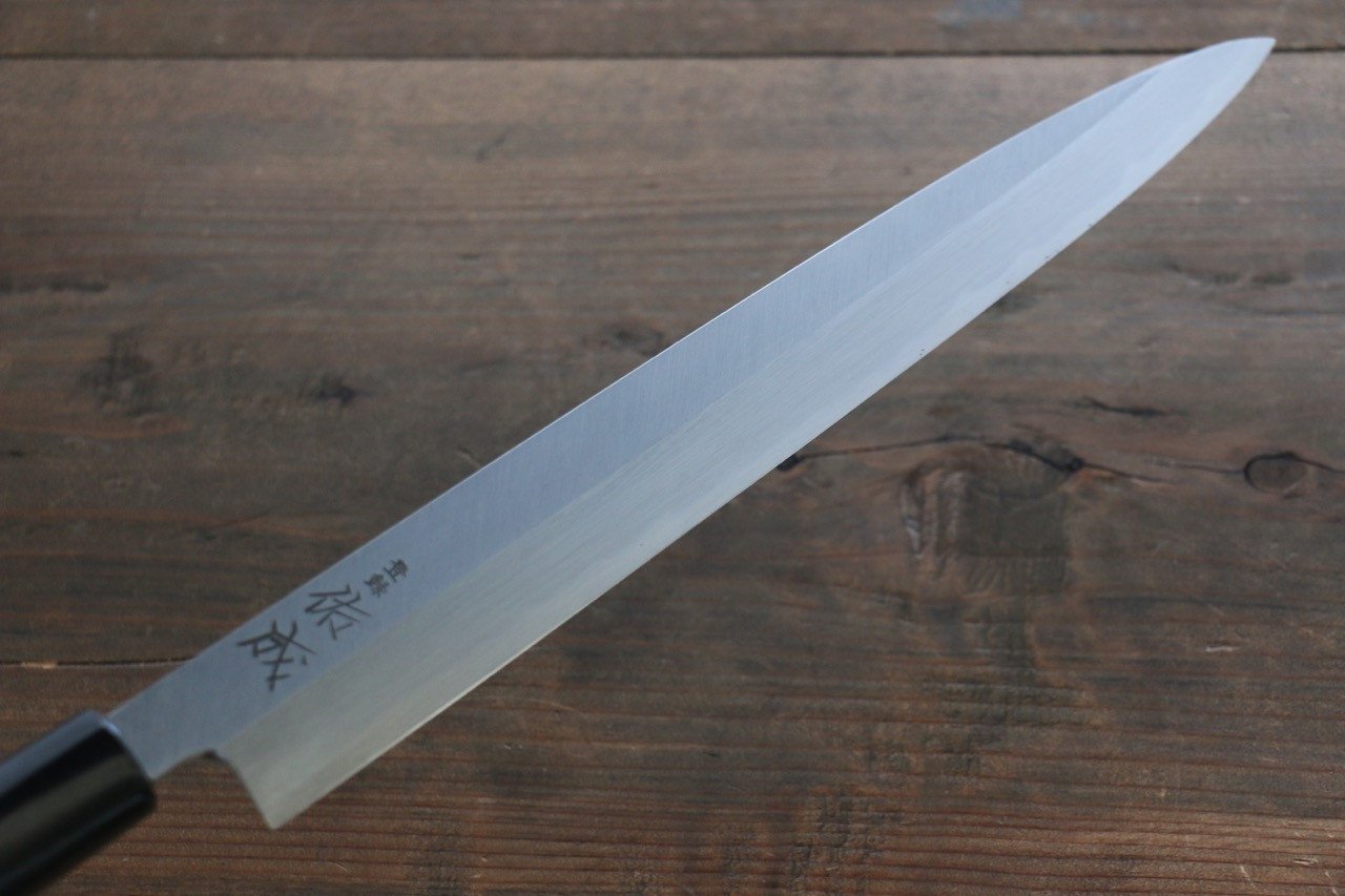 Sukenari White Steel No.2 Hongasumi Yanagiba Magnolia Handle - Japanny - Best Japanese Knife