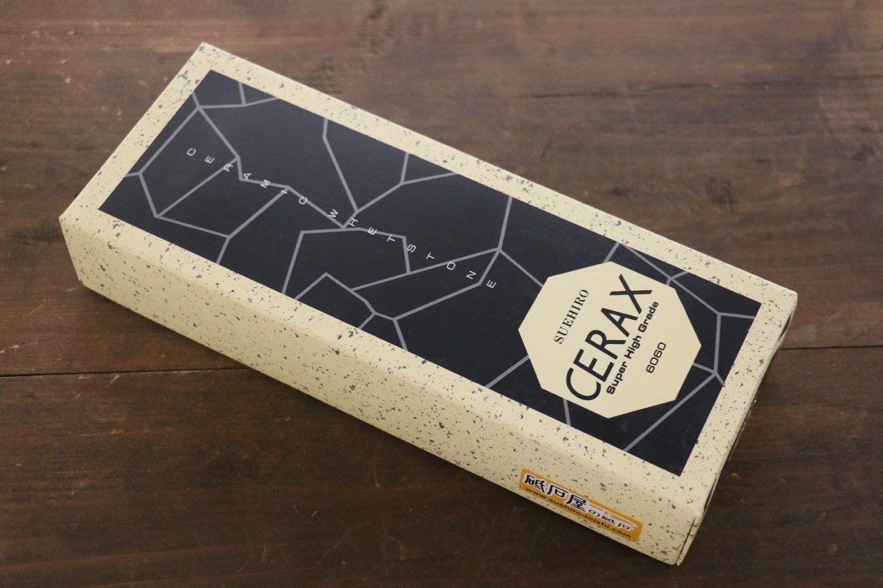 Suehiro CERAX 6060 Ceramic Fine Sharpening Stone with Plastic Base - #6000 - Japanny - Best Japanese Knife