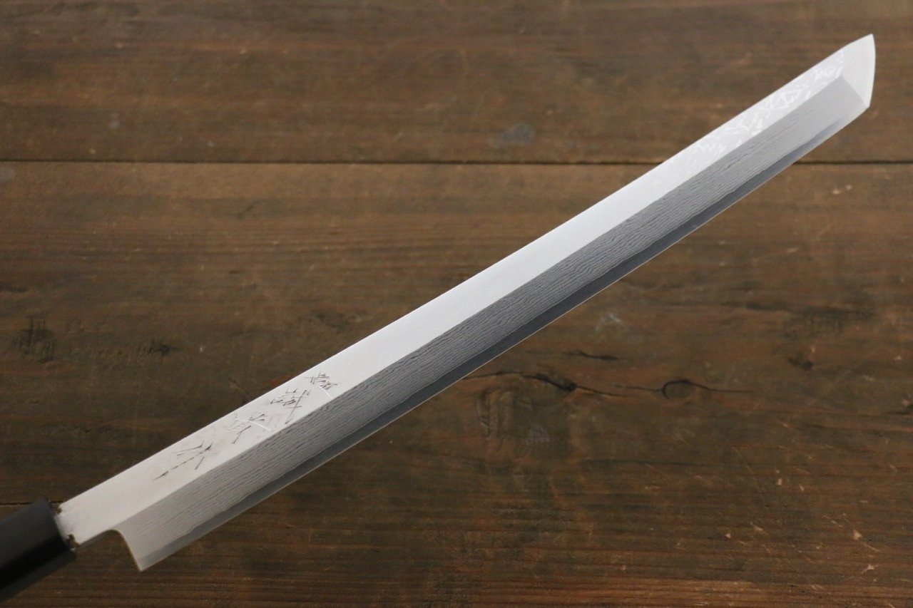 Shigeki Tanaka VG10 Sakimaru Takohiki 330mm Walnut Handle - Japanny - Best Japanese Knife