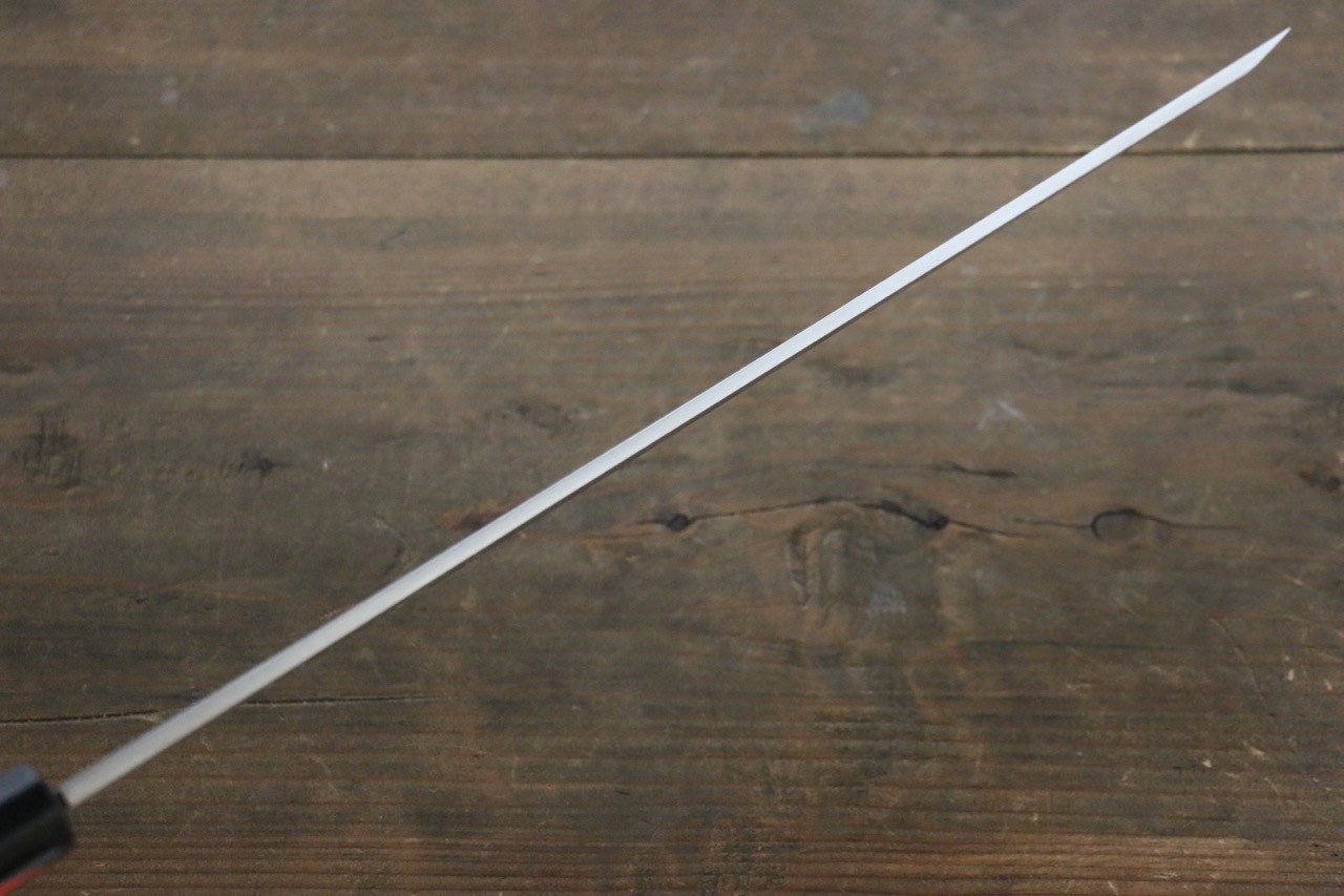 Shigeki Tanaka VG10 Damascus Sakimaru Takohiki 300mm Walnut Handle - Japanny - Best Japanese Knife