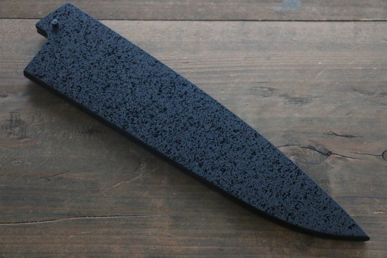 Kuroshime Magnolia Sheath for 210mm Gyuto with Plywood pin Kaneko - Japanny - Best Japanese Knife