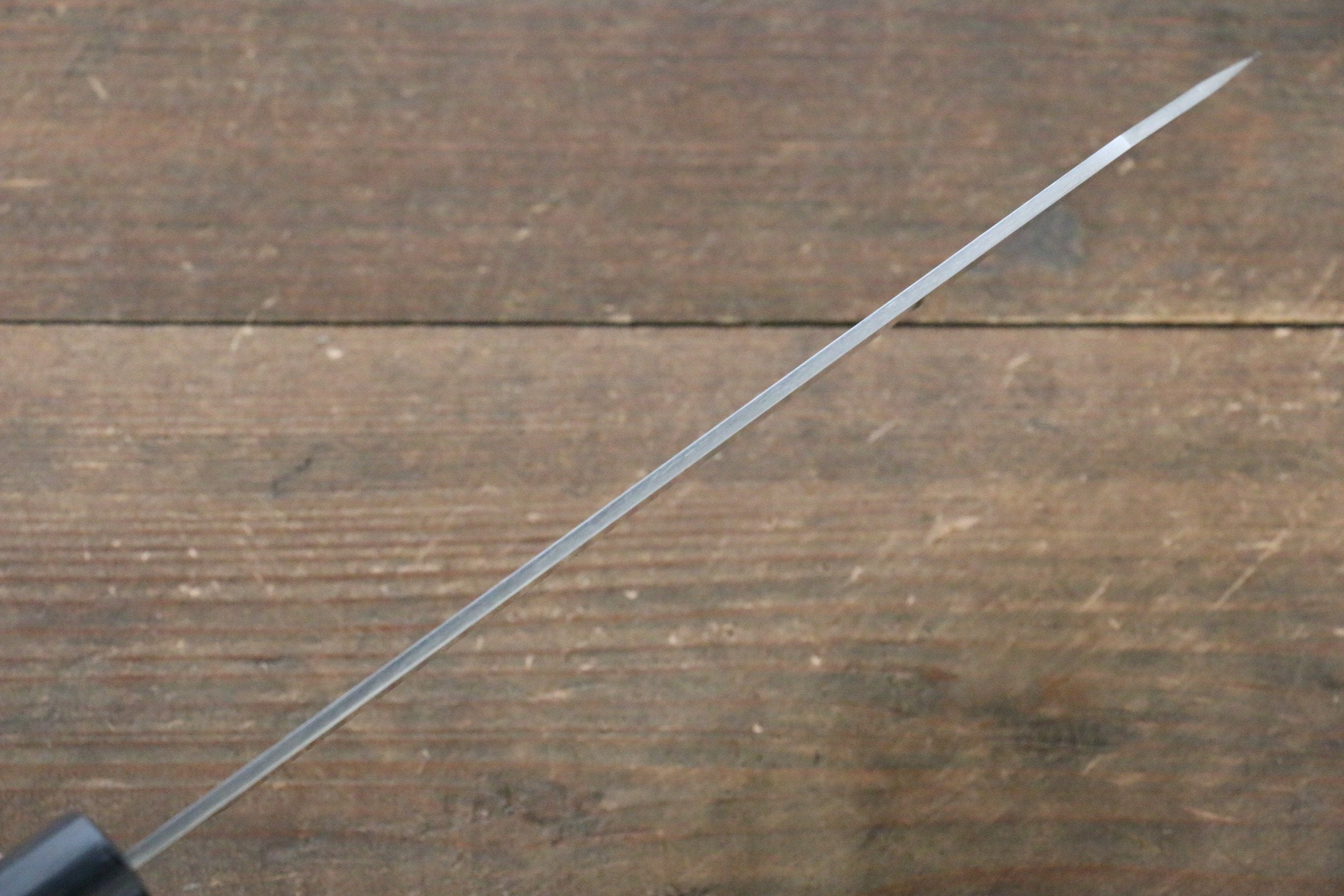 Shungo Ogata SG2 Kurouchi Black Finished Bunka 180mm Shitan Handle - Japanny - Best Japanese Knife