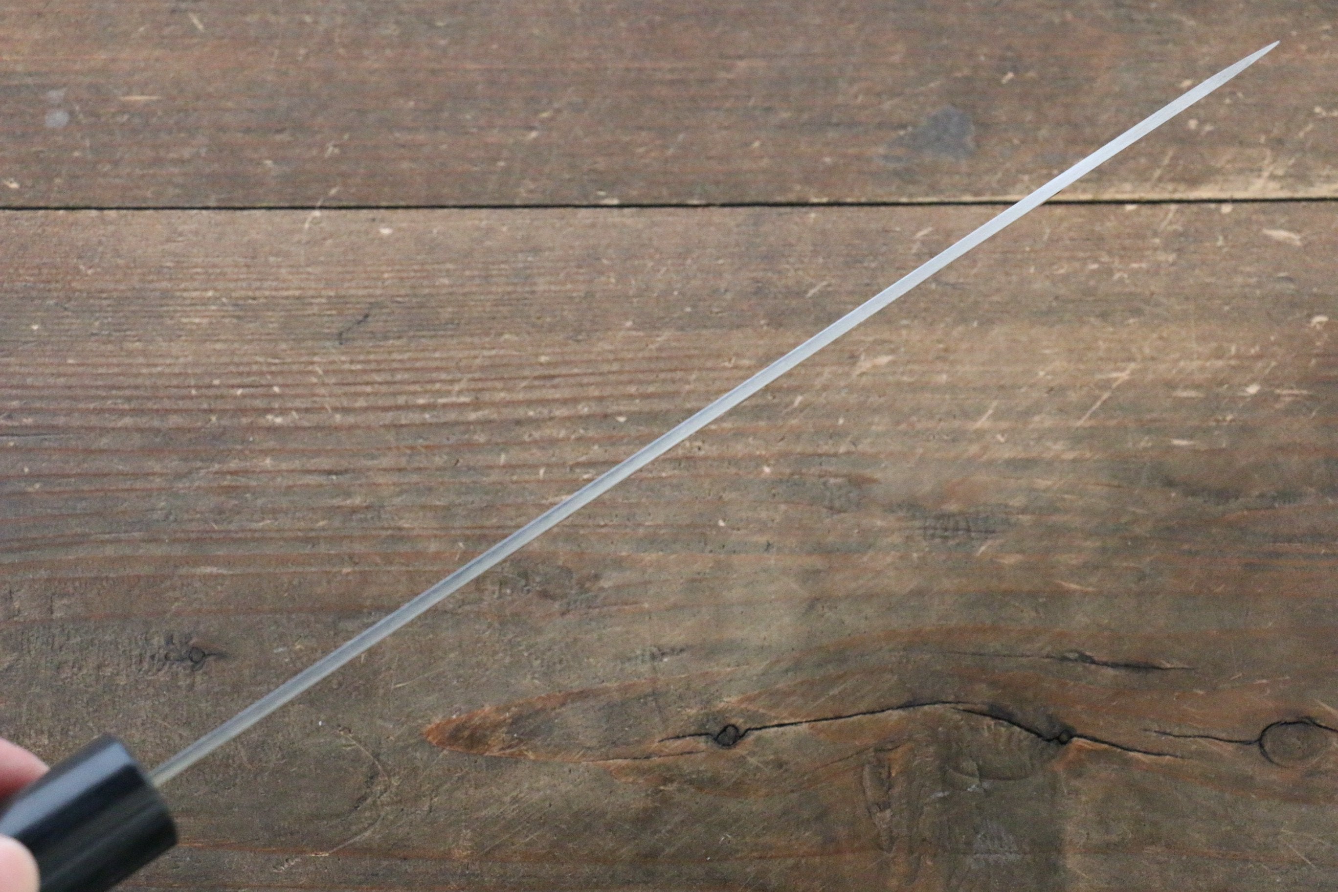 Shungo Ogata SG2 Kurouchi Black Finished Gyuto 210mm Shitan Handle - Japanny - Best Japanese Knife