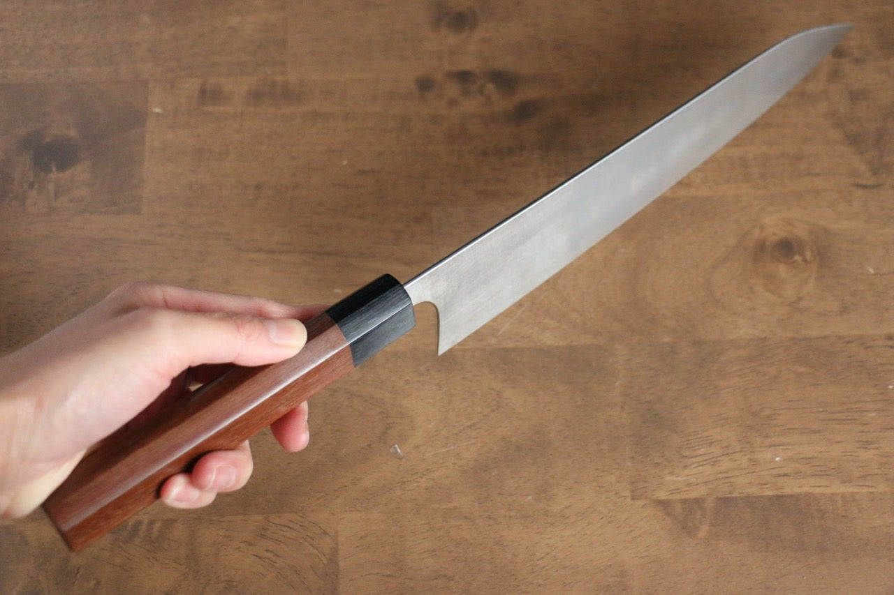 Shibata Takayuki Koutetsu Blue Super Gyuto 240mm Jarrah Handle - Japanny - Best Japanese Knife