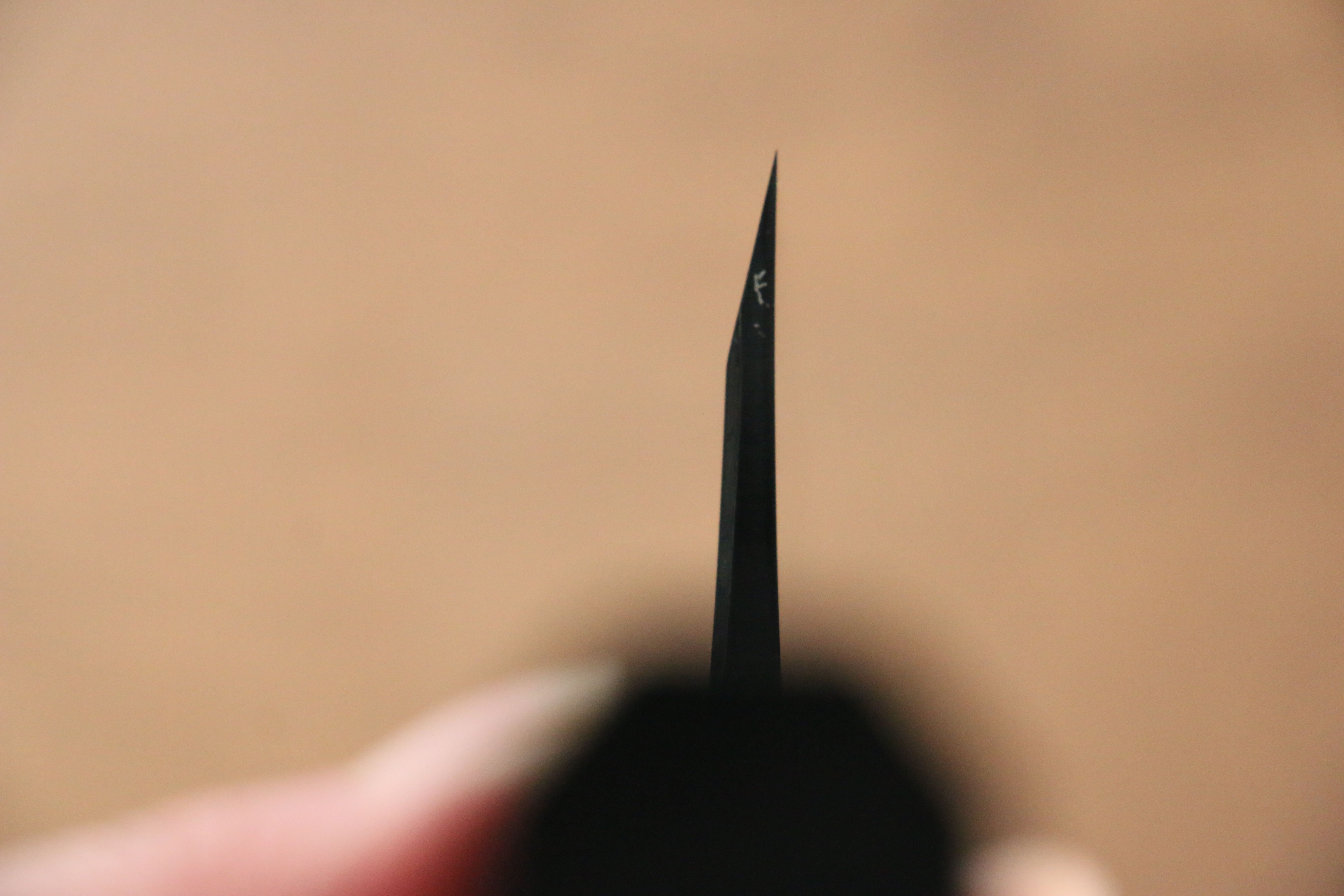 Jikko Ginza White Steel Black dyeing Kiritsuke Deba 150mm Ebony Wood Handle - Japanny - Best Japanese Knife