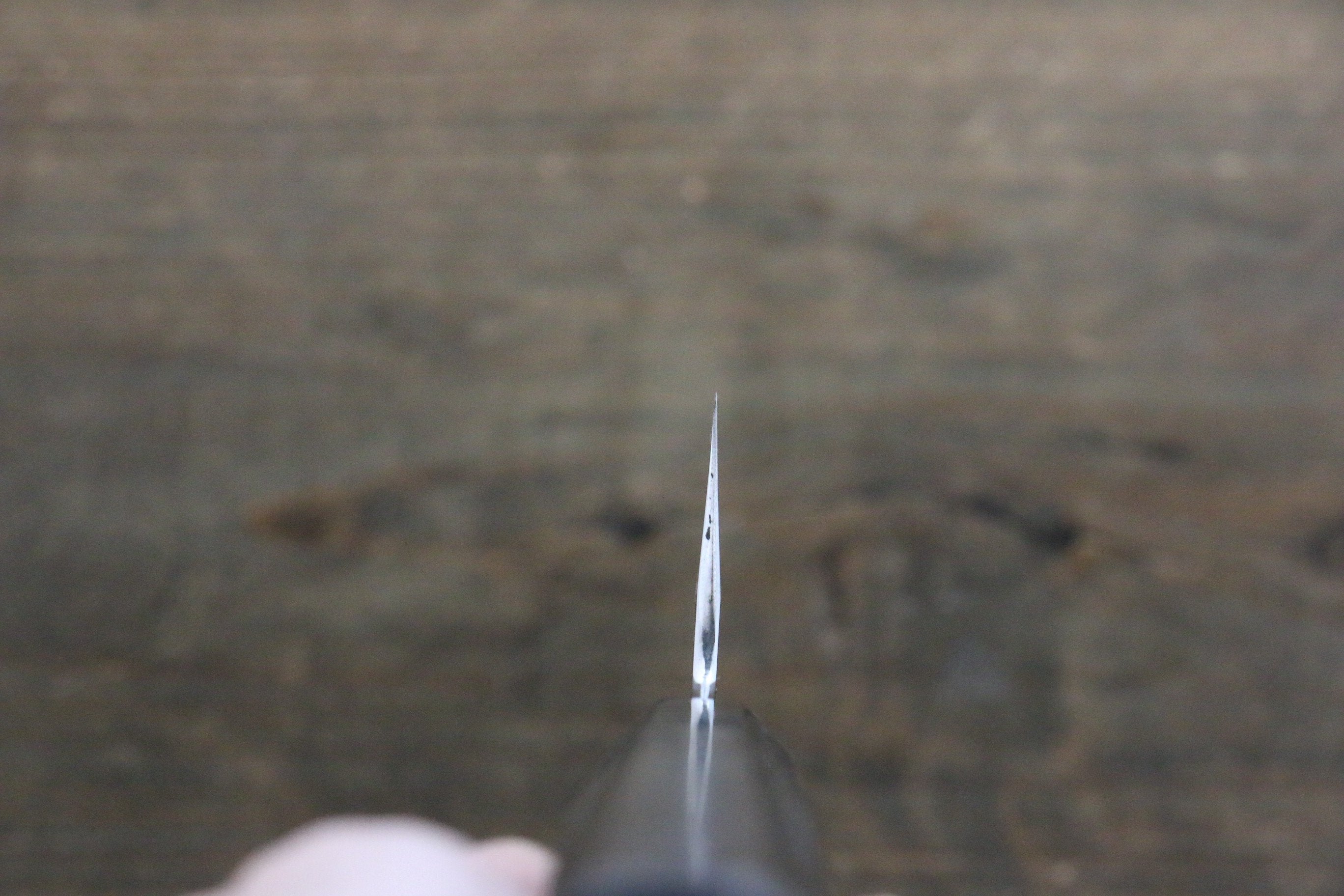 Kikumori VG10 Mirrored Finish Santoku Japanese Chef Knife 180mm with Ebony Handle - Japanny - Best Japanese Knife