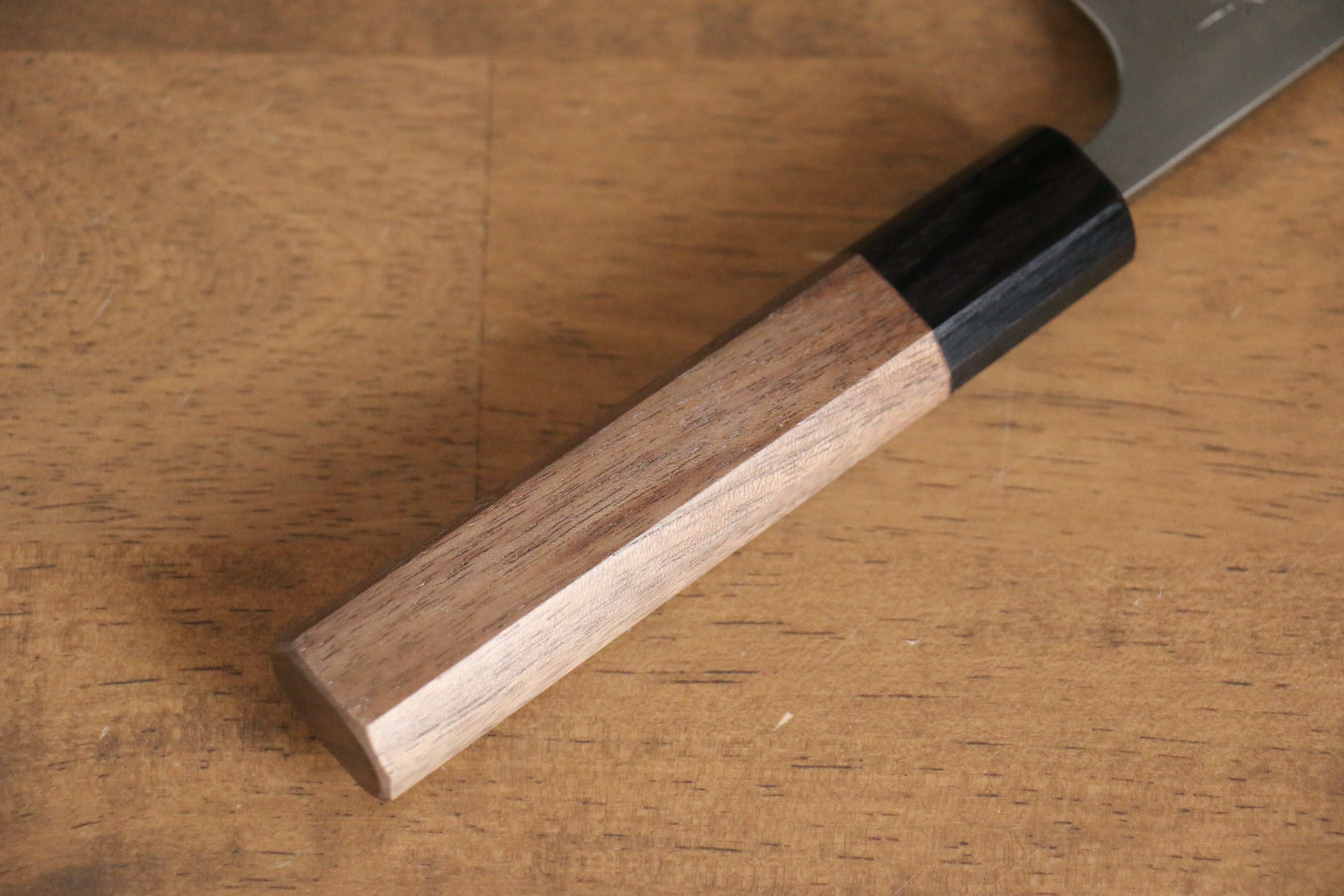 Nao Yamamoto VG10 Damascus Petty-Utility 135mm Walnut Handle - Japanny - Best Japanese Knife