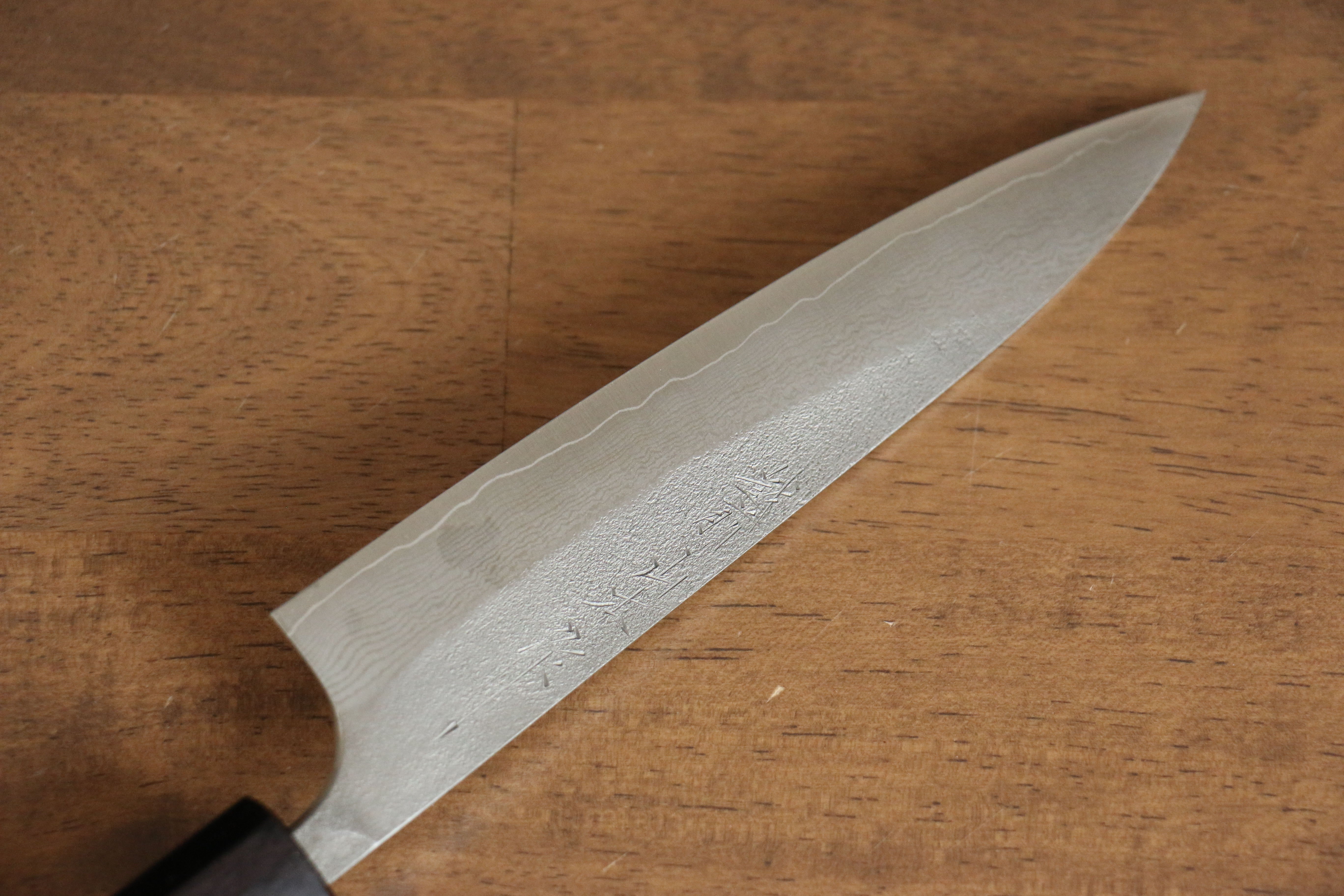 Nao Yamamoto VG10 Nashiji Damascus Petty-Utility 150mm Walnut Handle - Japanny - Best Japanese Knife