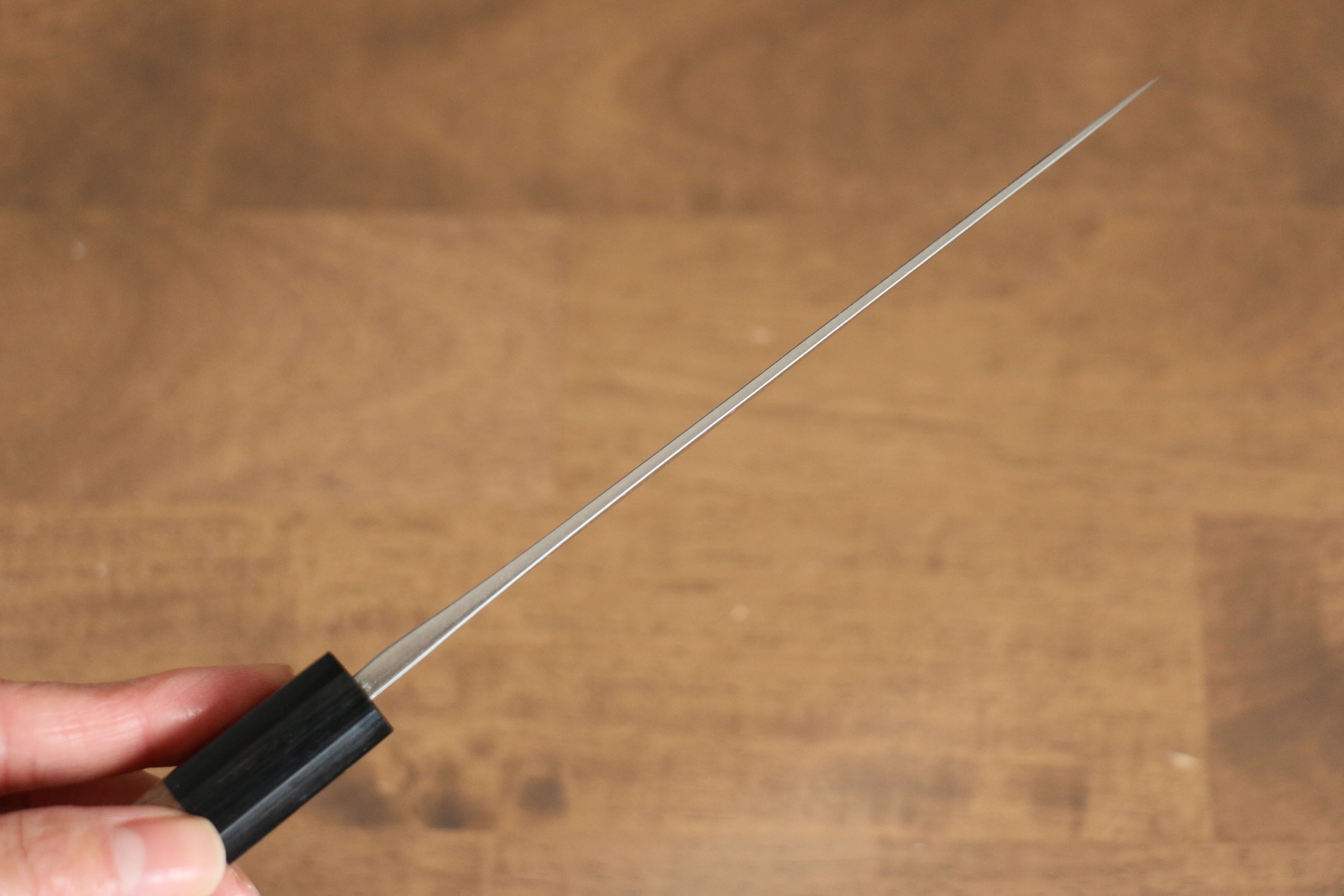 Nao Yamamoto VG10 Nashiji Damascus Petty-Utility 140mm Walnut Handle - Japanny - Best Japanese Knife