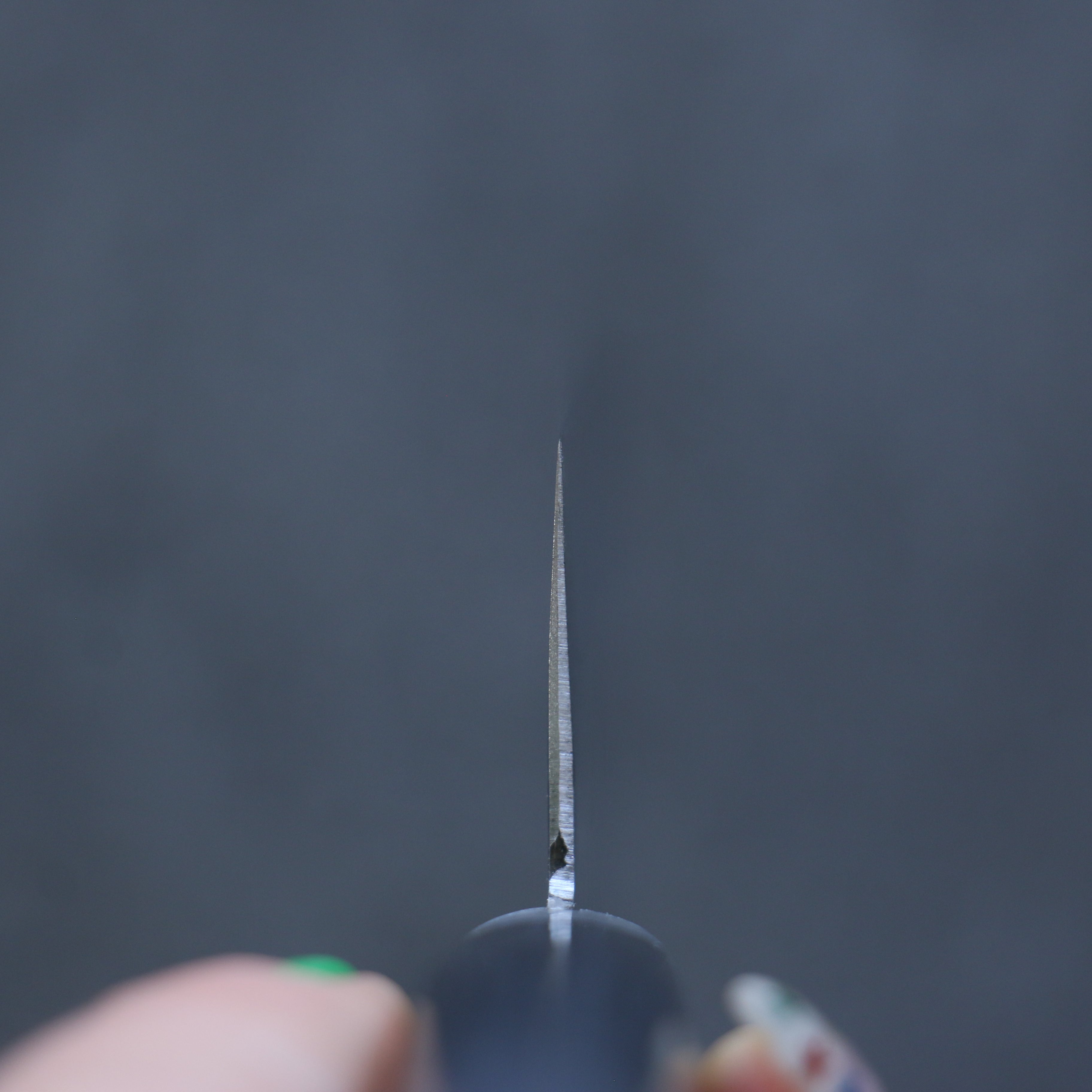 Kunihira VG1 Migaki Finished Usuba 165mm Navy blue Pakka wood Handle - Japanny - Best Japanese Knife