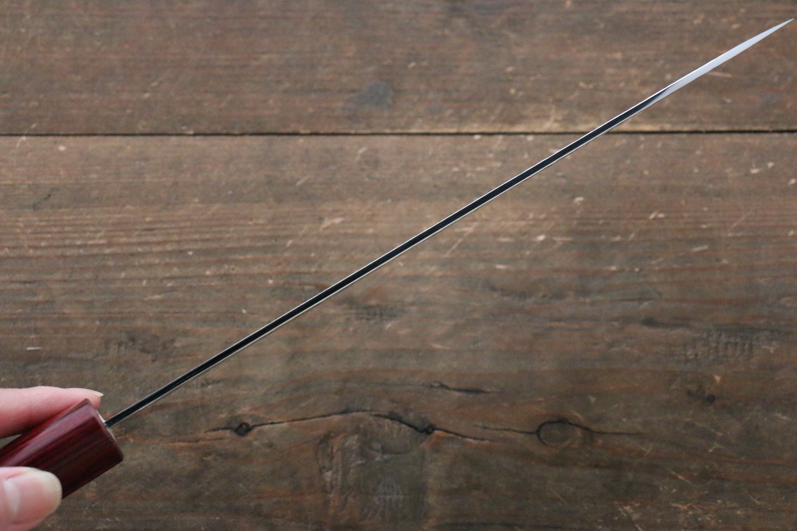 Seisuke VG10 16 Layer Hammered Damascus Gyuto 210mm with Magnolia Handle - Japanny - Best Japanese Knife