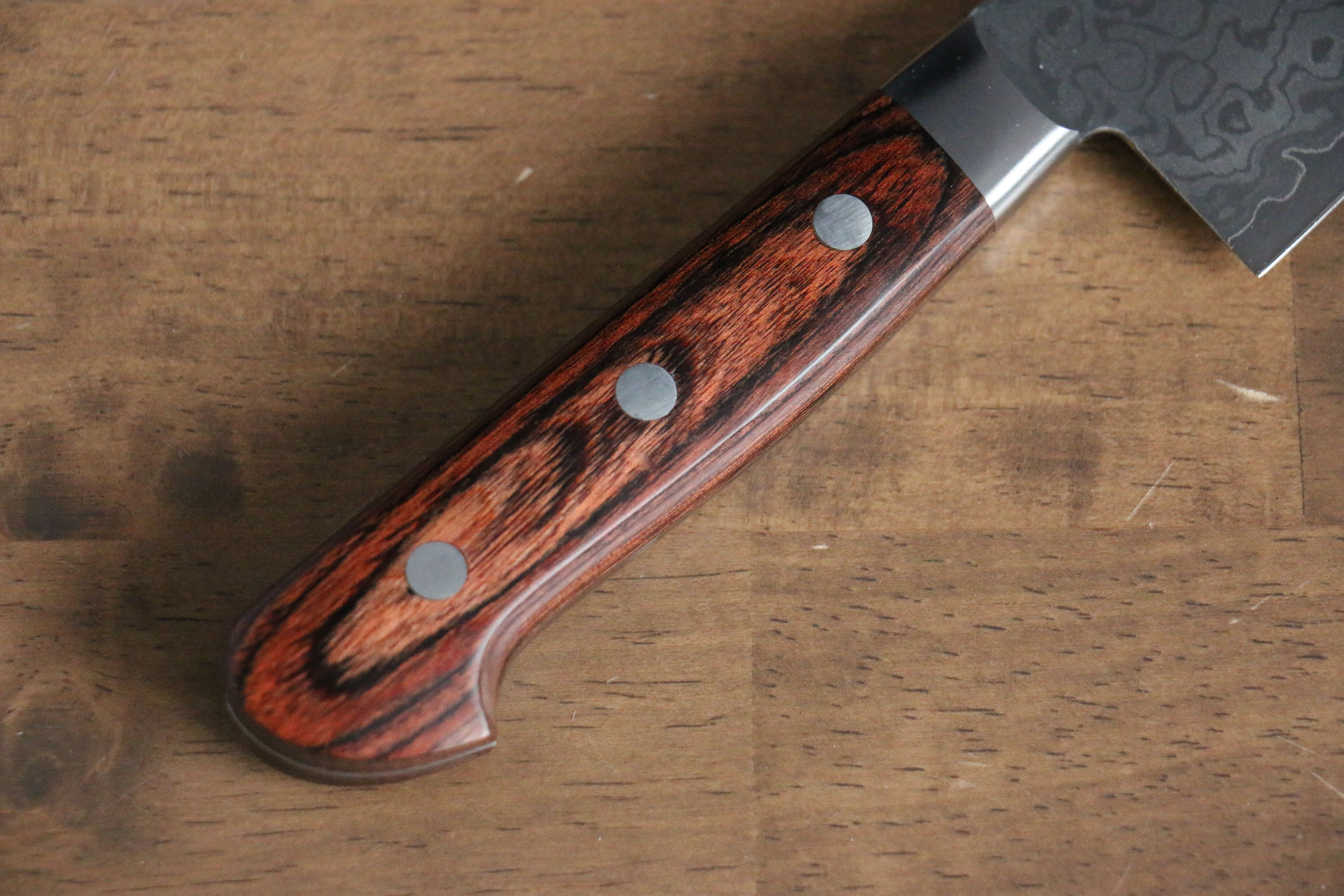 Sakai Takayuki VG10 17 Layer Damascus Mirrored Finish Gyuto 210mm - Japanny - Best Japanese Knife