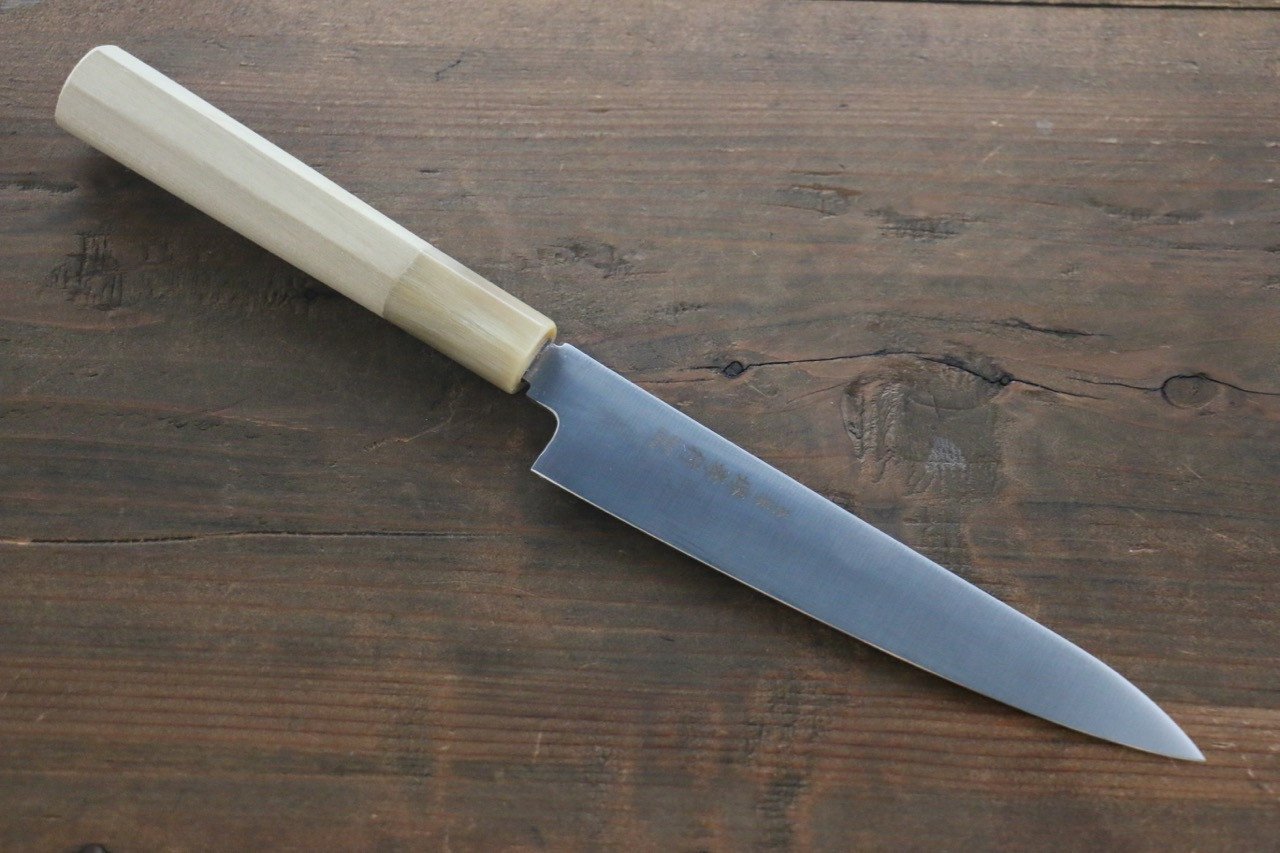 Sakai Takayuki Grand Chef Grand Chef Swedish Steel-stn Petty-Utility 150mm Magnolia Handle - Japanny - Best Japanese Knife