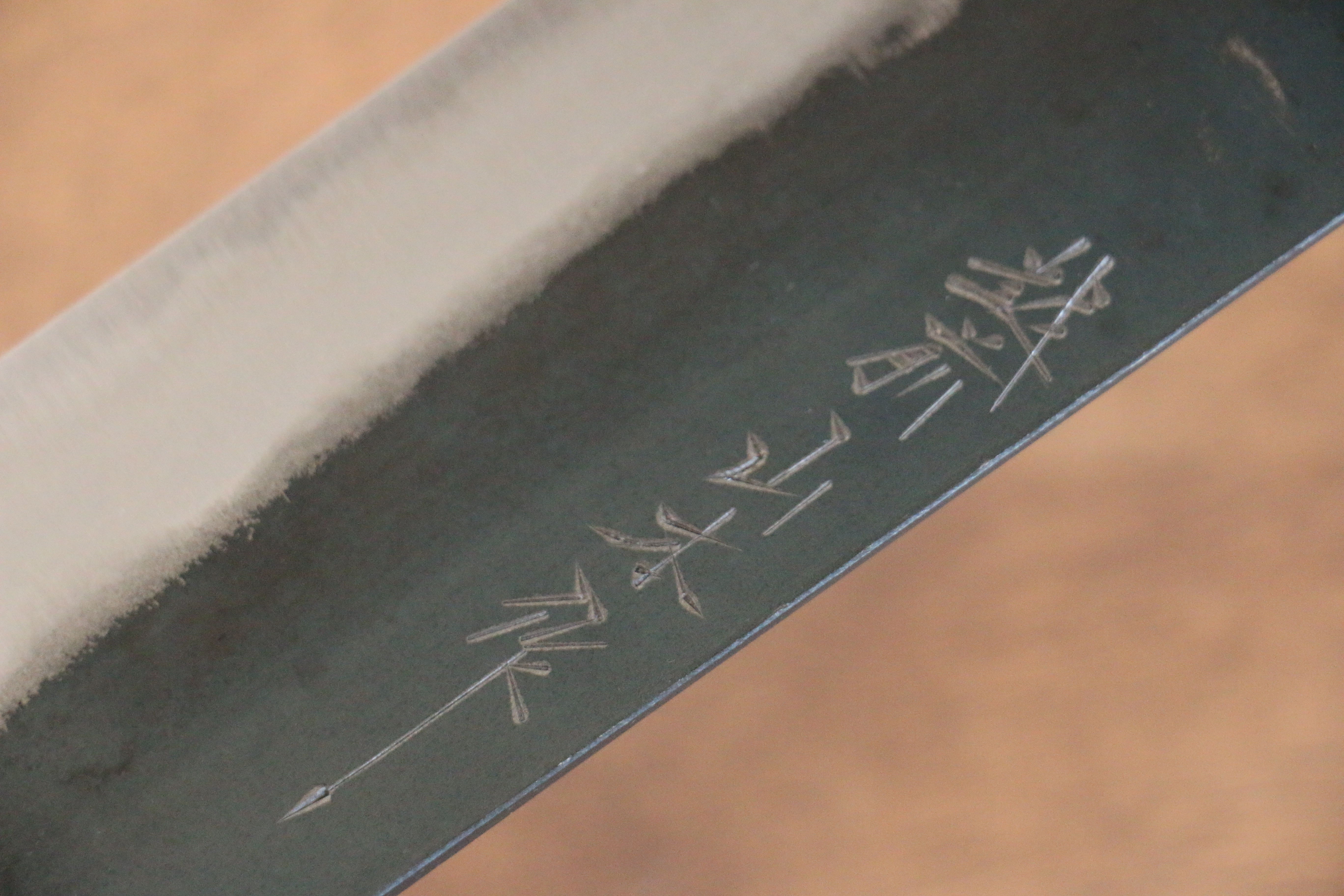 Nao Yamamoto White Steel Kurouchi Nakiri 165mm Cherry Wood Handle - Japanny - Best Japanese Knife