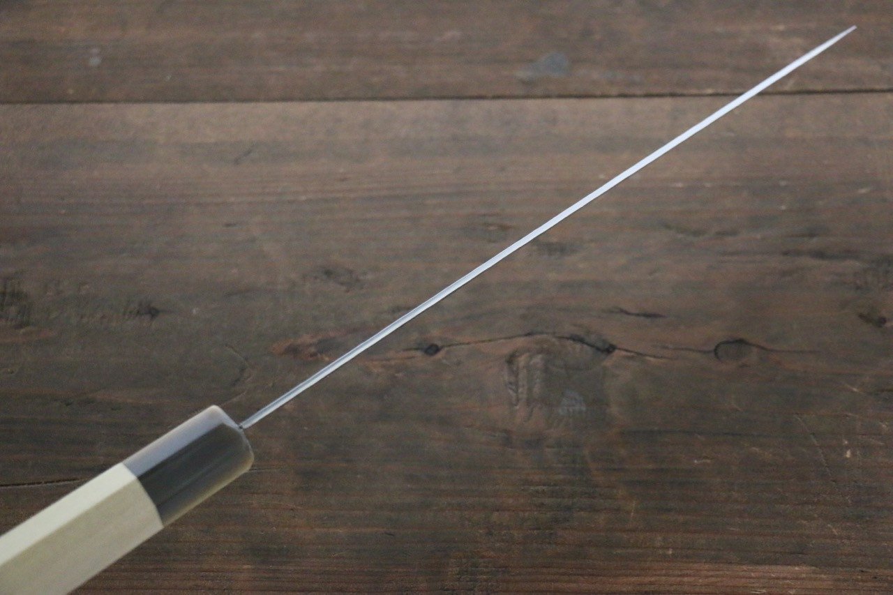 Sakai Takayuki AUS10 45 Layer Damascus Sujihiki 240mm Magnolia Handle - Japanny - Best Japanese Knife