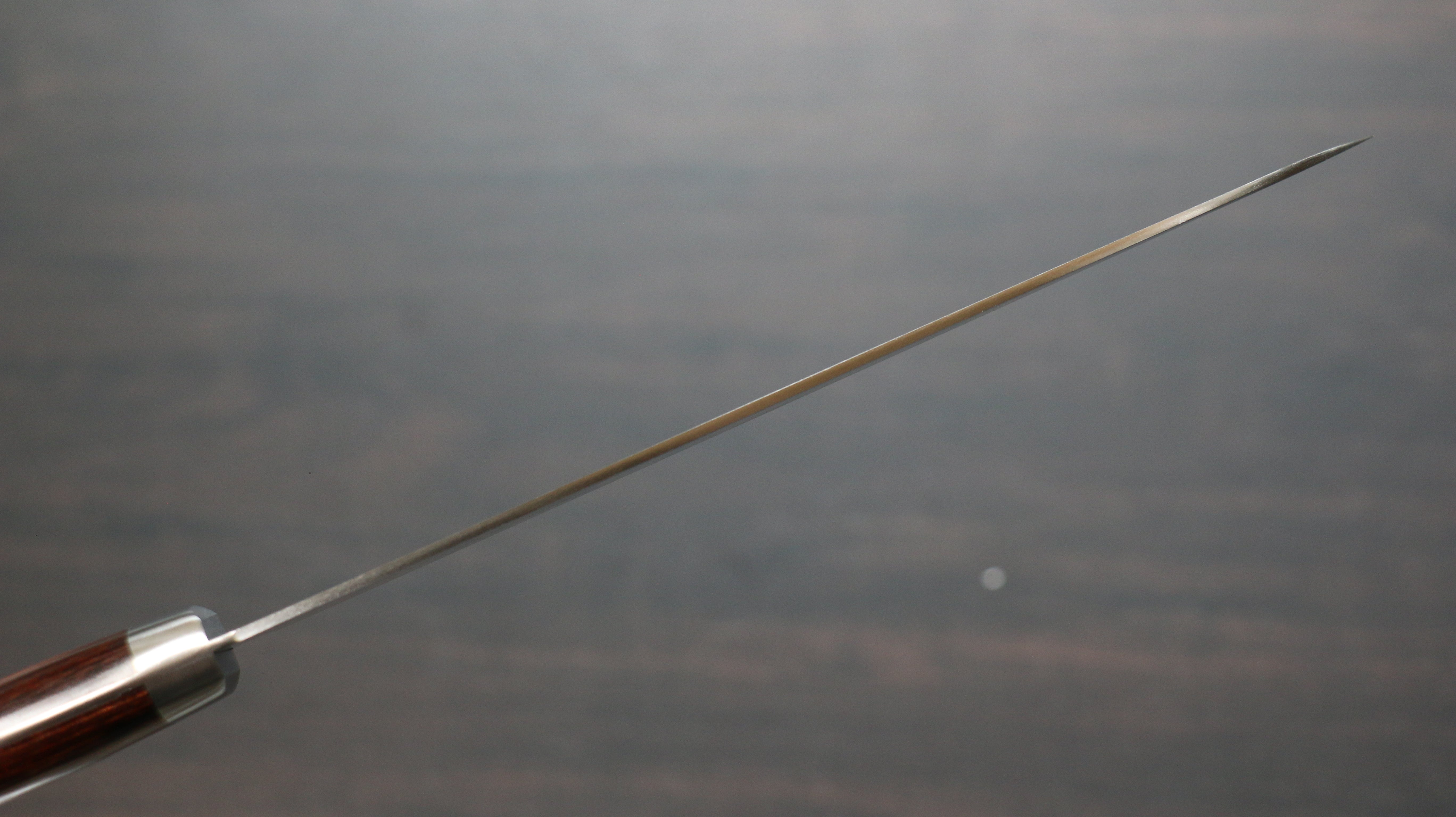 Kunihira Sairyu VG10 Migaki Finished Damascus Gyuto 180mm Mahogany Handle - Japanny - Best Japanese Knife