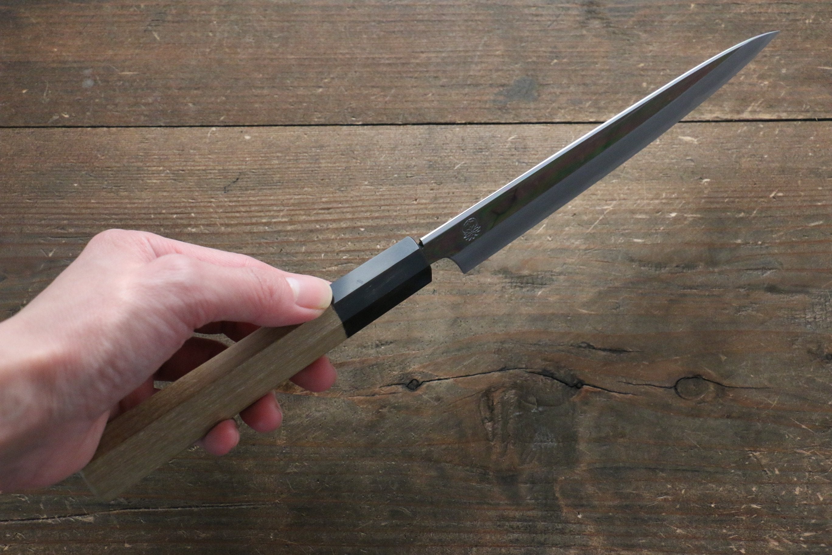 Choyo Blue Steel No.1 Mirrored Finish Petty-Utility 150mm - Japanny - Best Japanese Knife