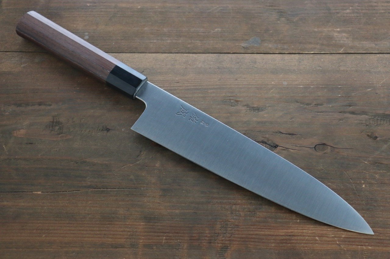 Sukenari SG2 3 Layer Gyuto 240mm Shitan Handle - Japanny - Best Japanese Knife