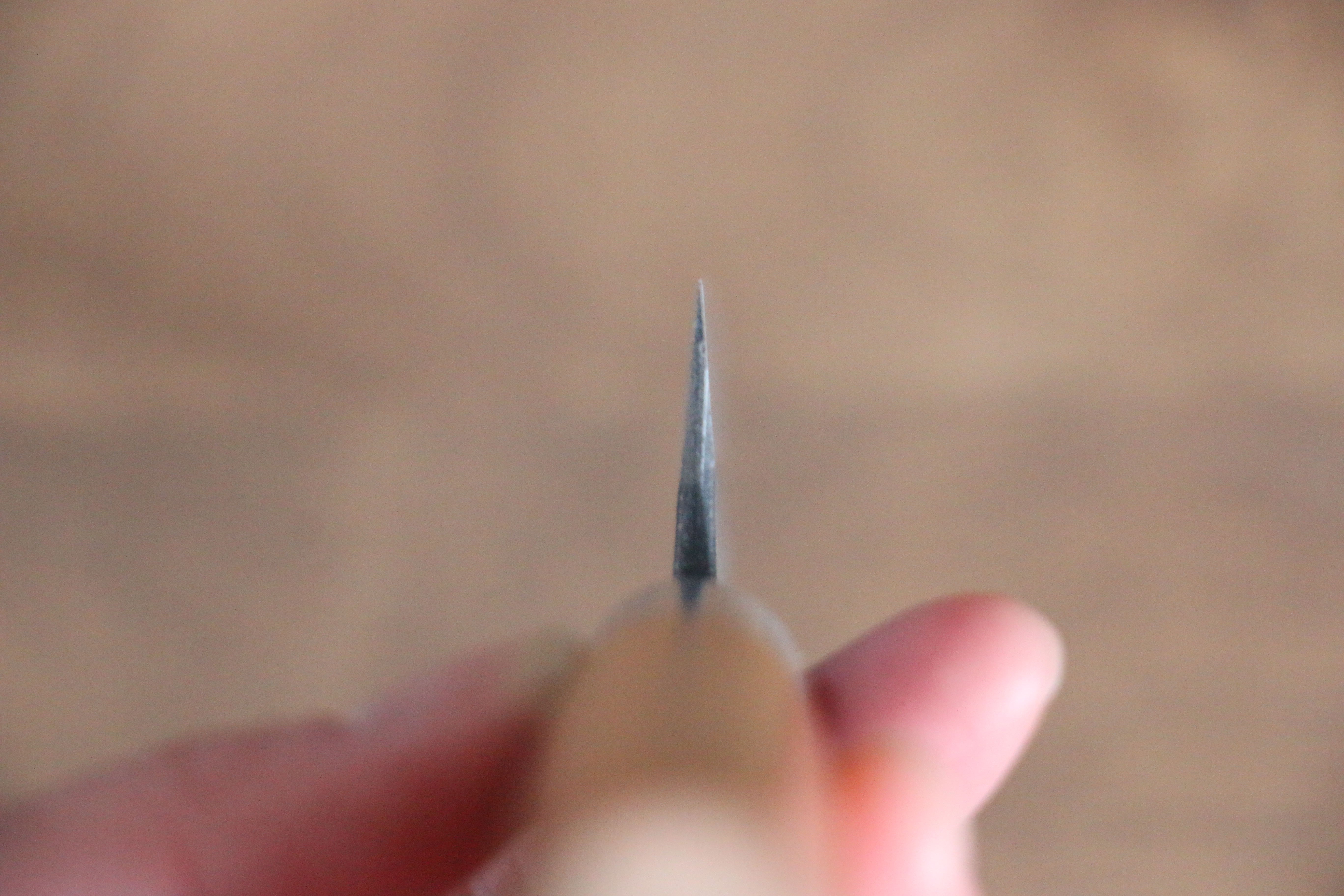 Nao Yamamoto White Steel No.2 Kurouchi Petty-Utility 140mm Cherry Wood Handle - Japanny - Best Japanese Knife