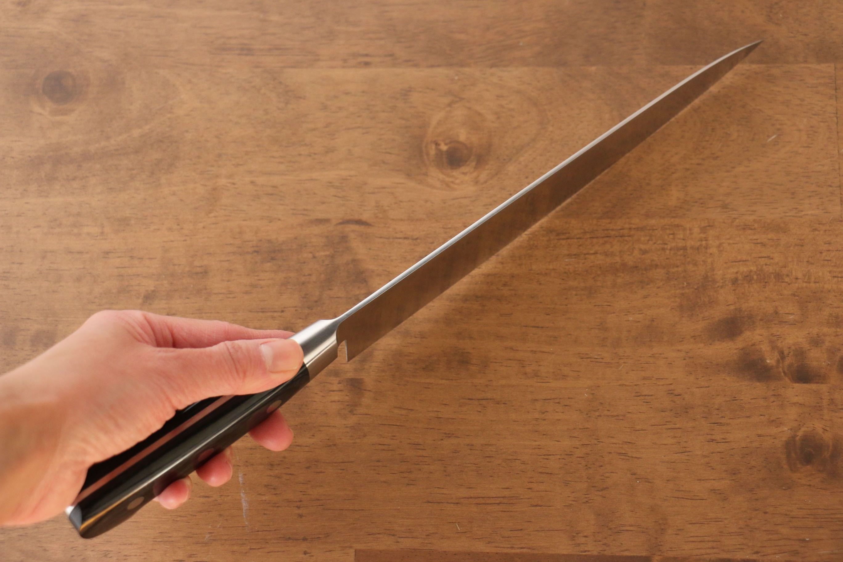 Iseya Molybdenum Gyuto 210mm Black Pakka wood Handle - Japanny - Best Japanese Knife