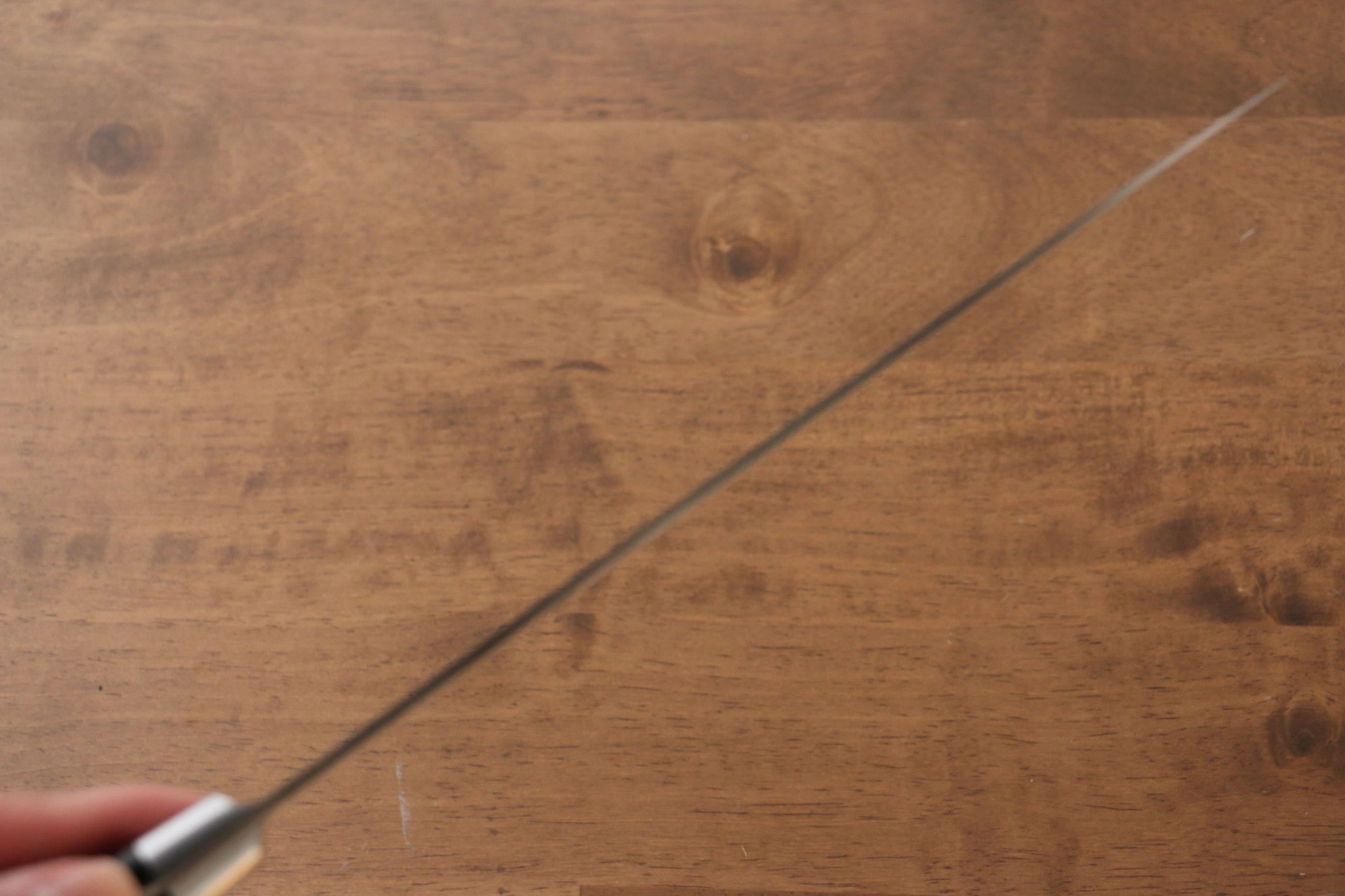 Iseya Molybdenum Gyuto 210mm Black Pakka wood Handle - Japanny - Best Japanese Knife