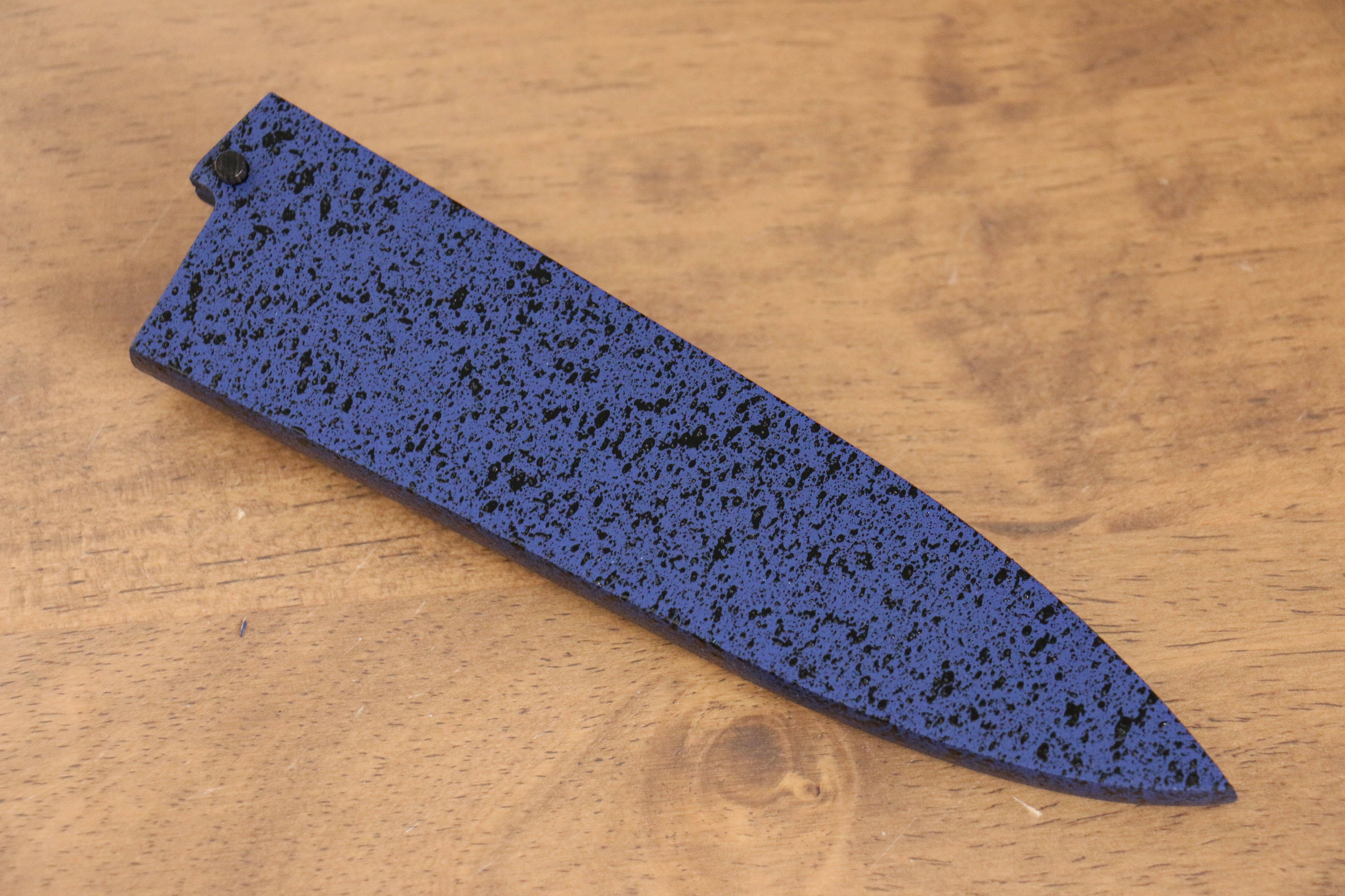 Blue Pakka wood Sheath for 120mm Petty-Utility with Plywood pin - Japanny - Best Japanese Knife