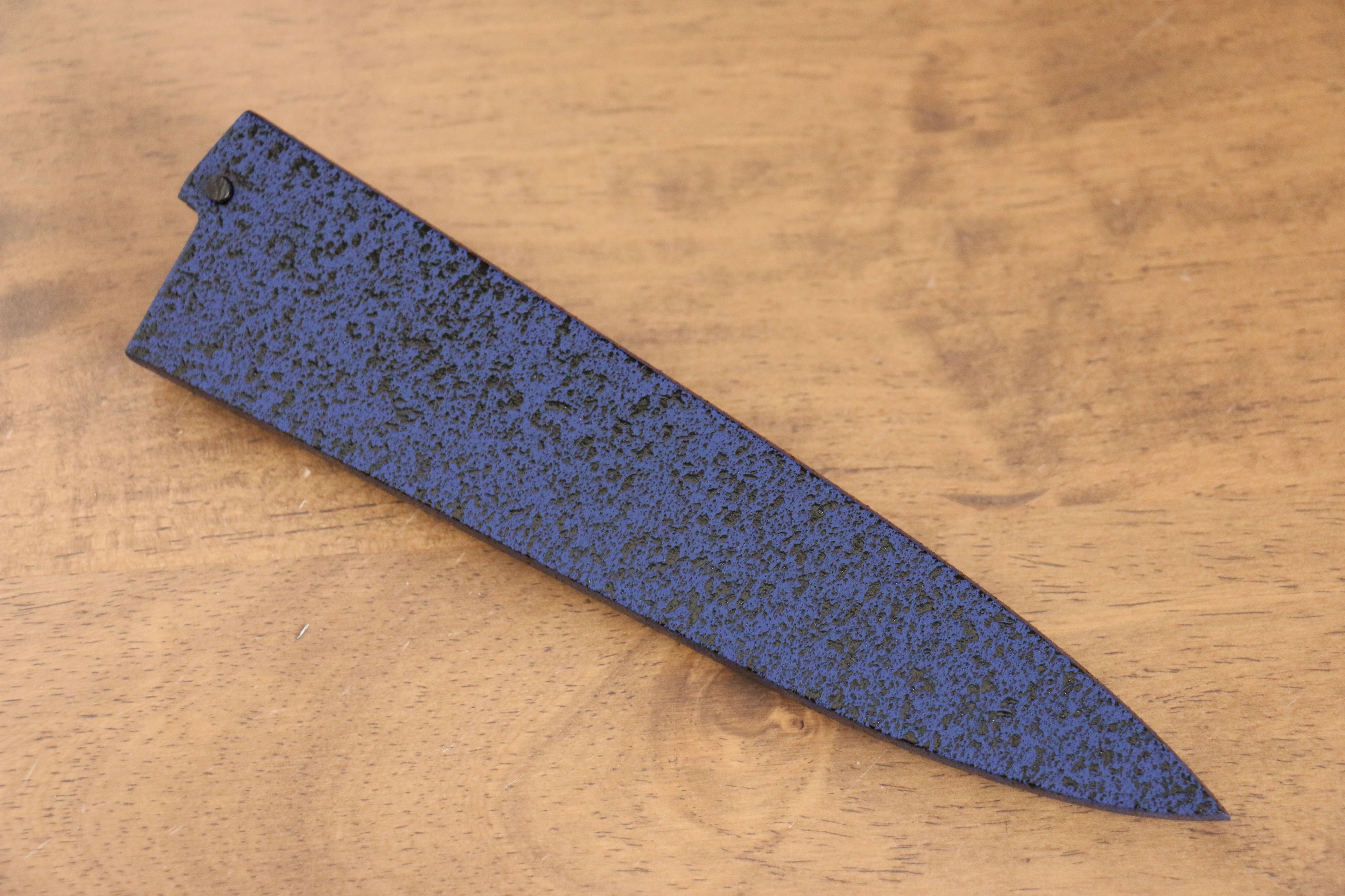 Blue Pakka wood Sheath for 150mm Petty-Utility with Plywood pin - Japanny - Best Japanese Knife