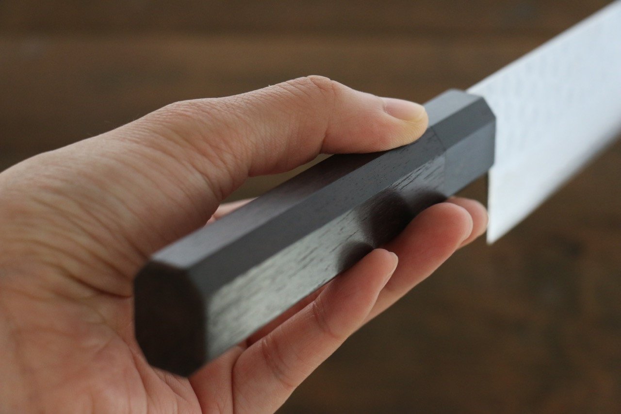 Seisuke AUS10 Gyuto 210mm Shitan Handle - Japanny - Best Japanese Knife