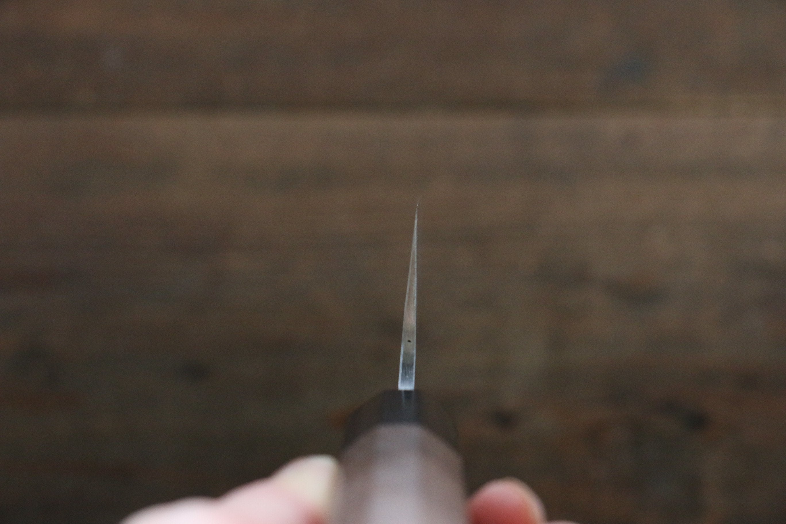 Nao Yamamoto Silver Steel No.3 Nashiji Gyuto 180mm Walnut Handle - Japanny - Best Japanese Knife