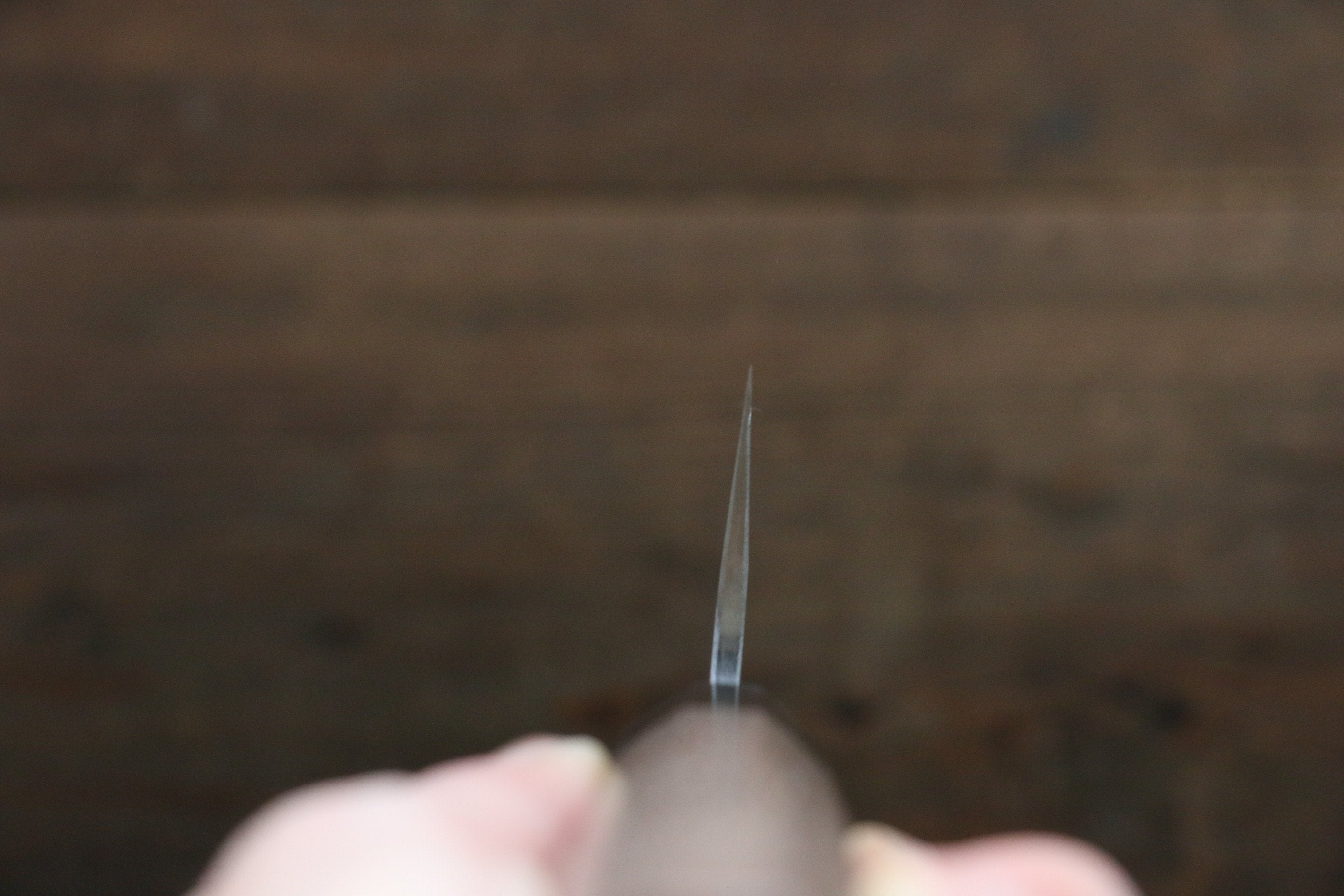 Nao Yamamoto Silver Steel No.3 Nashiji Gyuto 210mm Walnut Handle - Japanny - Best Japanese Knife