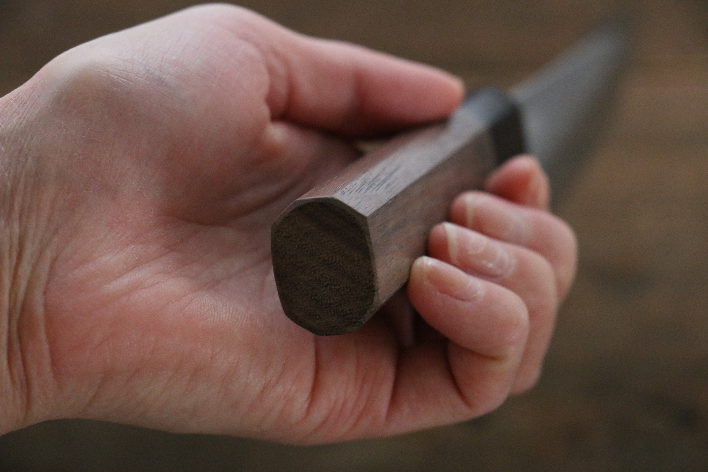 Nao Yamamoto Silver Steel No.3 Nashiji Petty-Utility 150mm Walnut Handle - Japanny - Best Japanese Knife