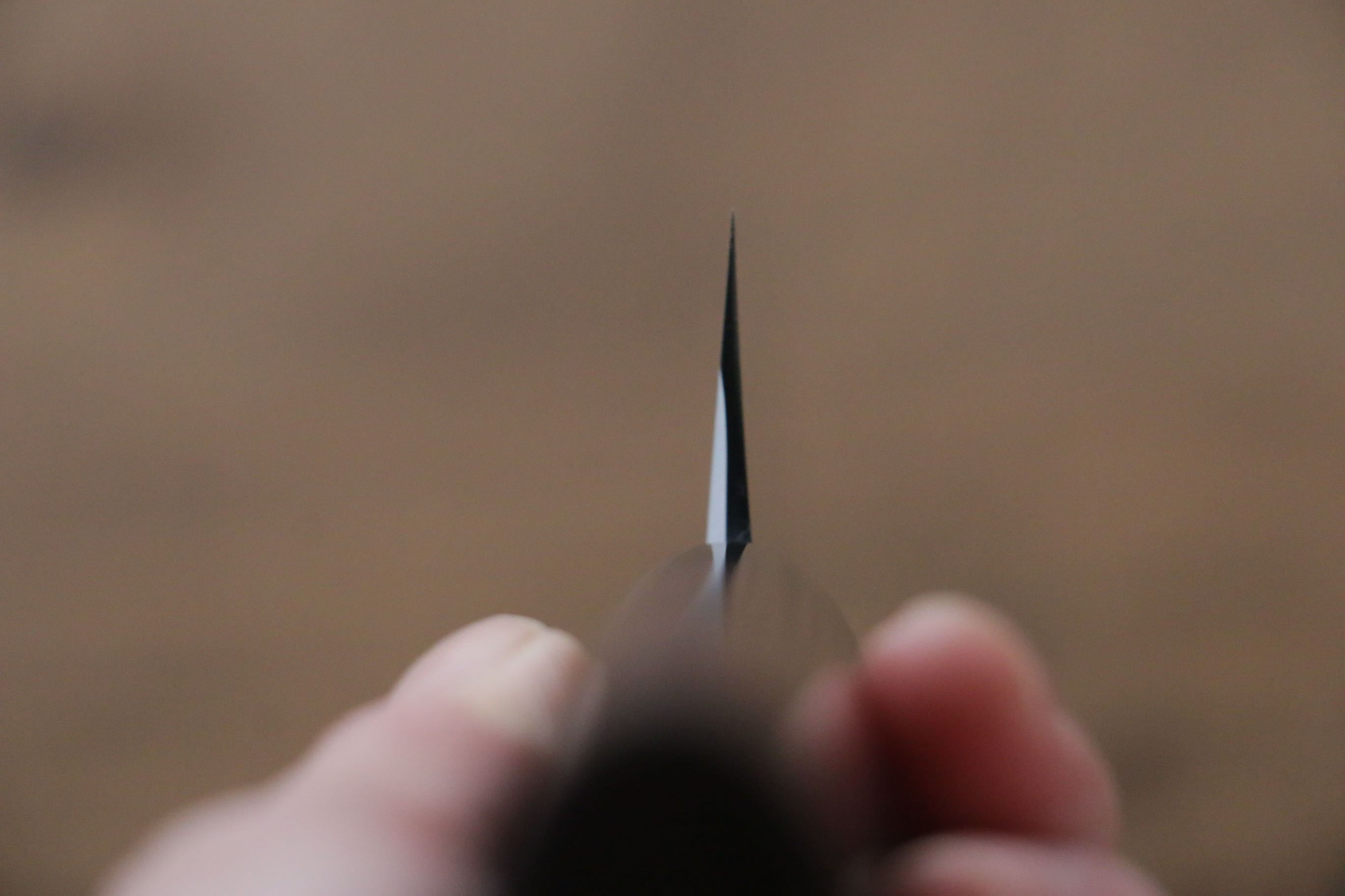 Jikko White Steel No.2 Kamagata Usuba 165mm Shitan Handle - Japanny - Best Japanese Knife